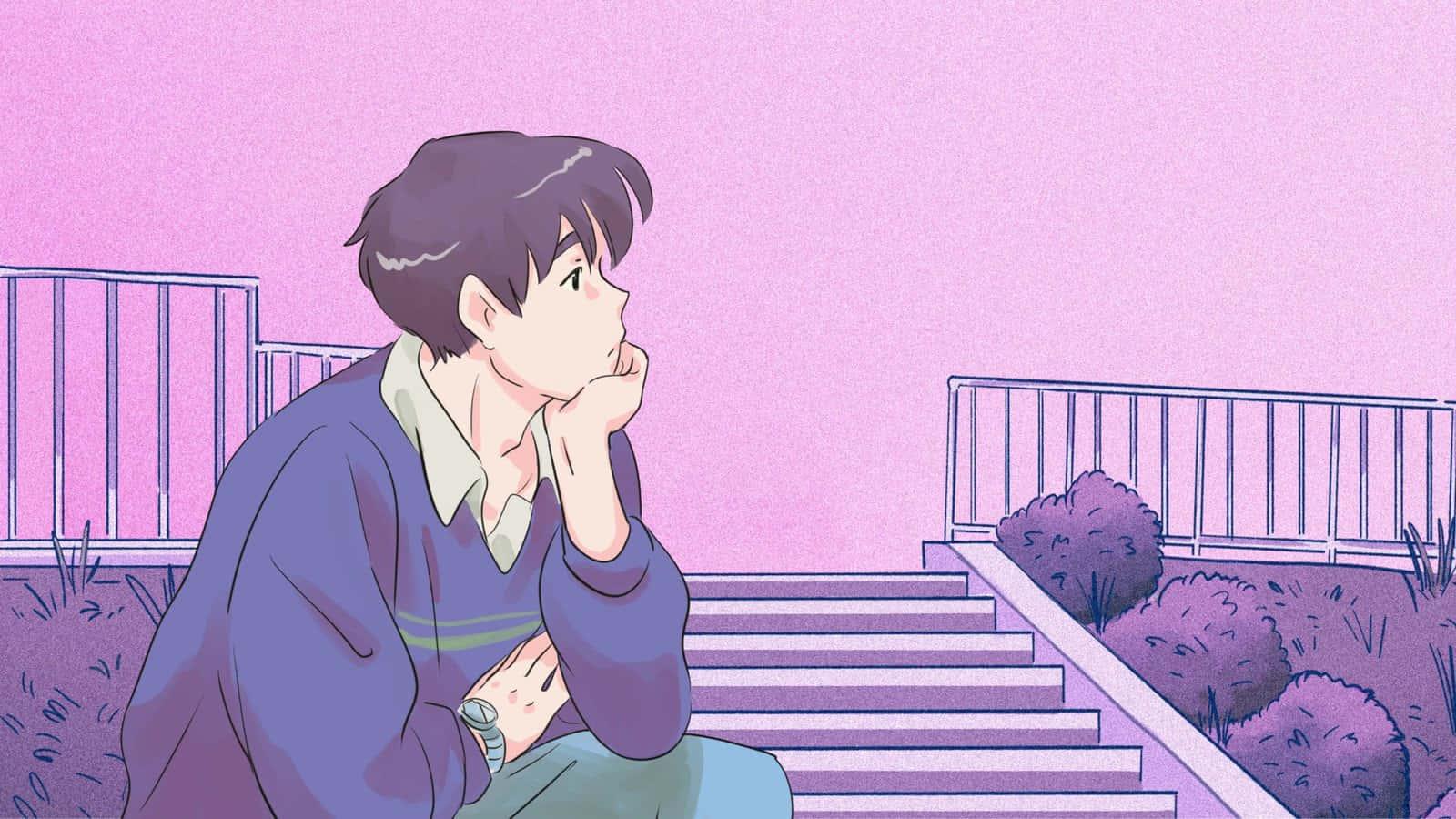 Anime Aesthetic background — 1600x900 wallpaper