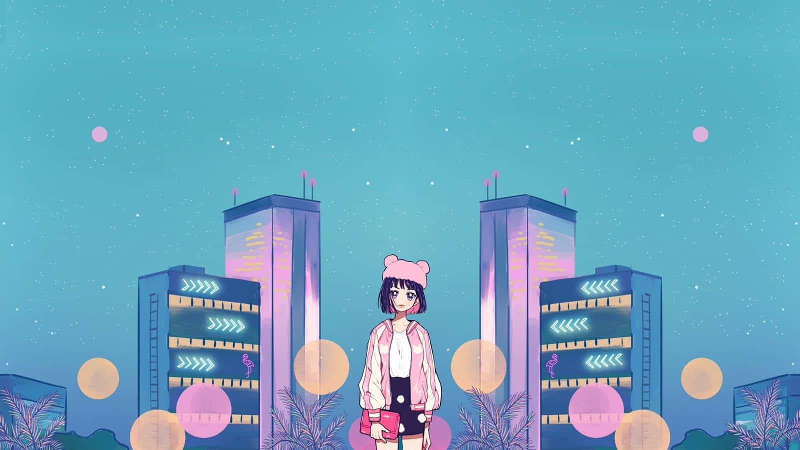 Anime Aesthetic background — 1600x900 wallpaper