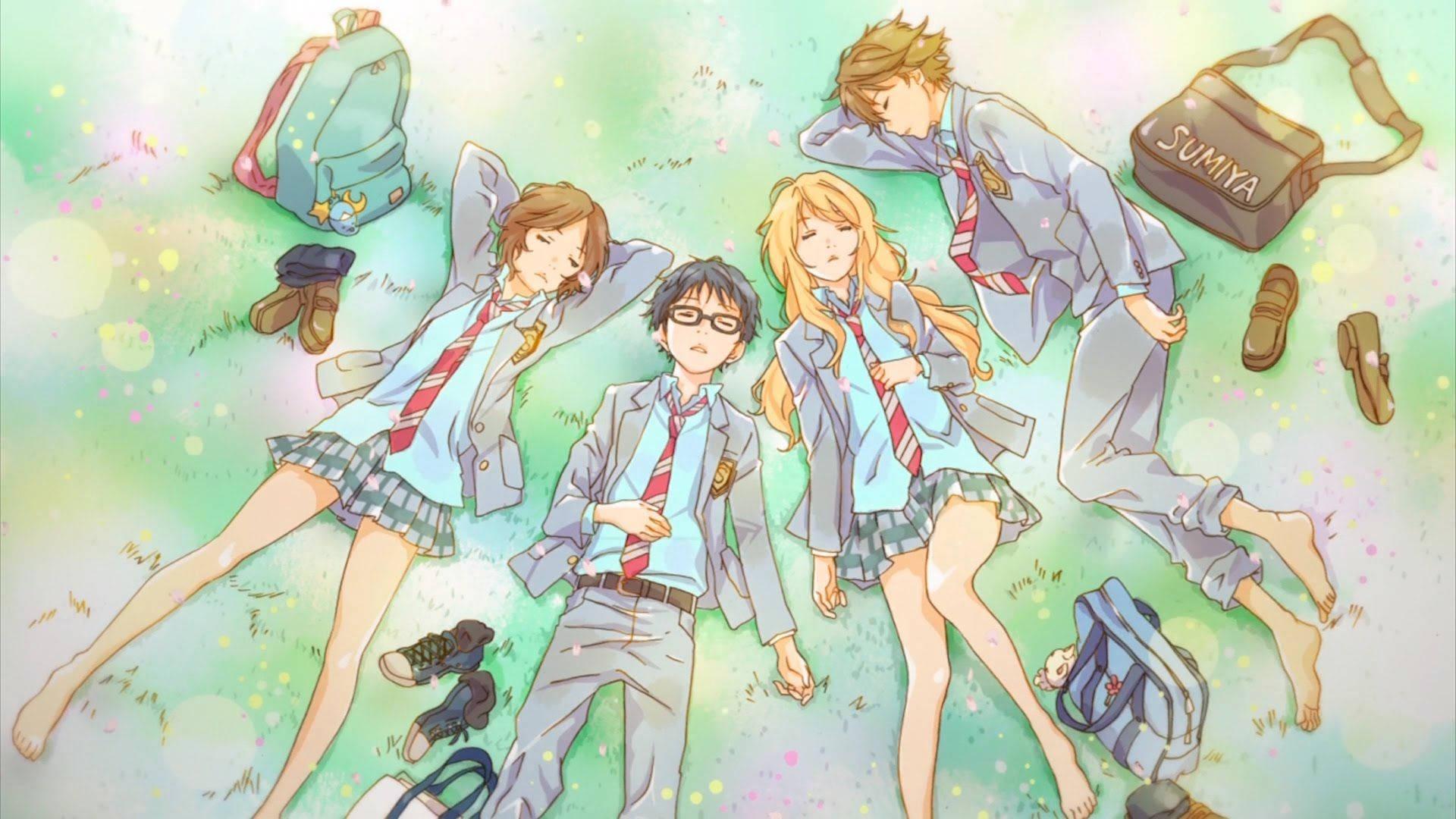Anime Aesthetic Your Lie In April — 1920x1080 wallpaper