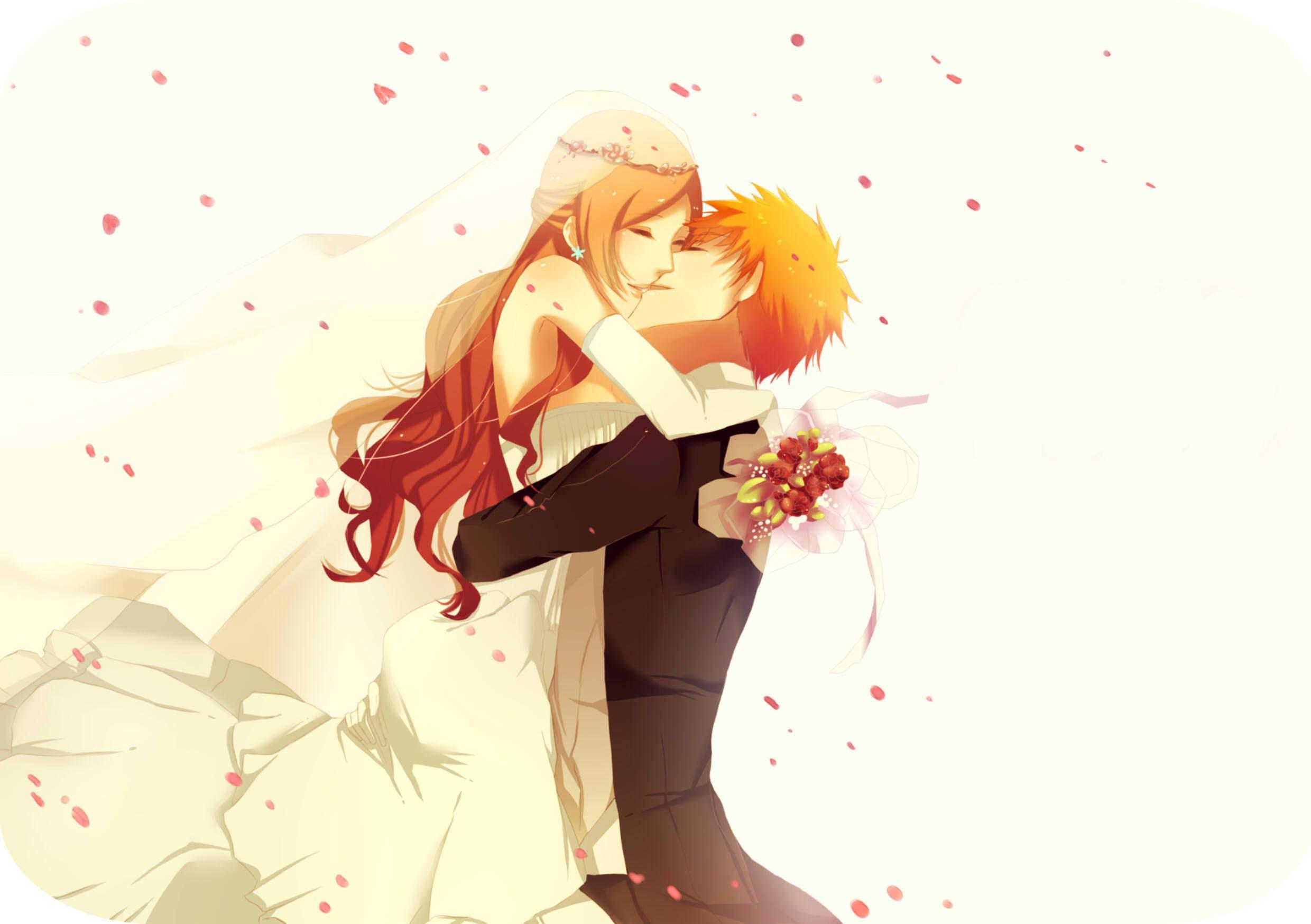 Anime Couple Bleach — 2480x1748 wallpaper