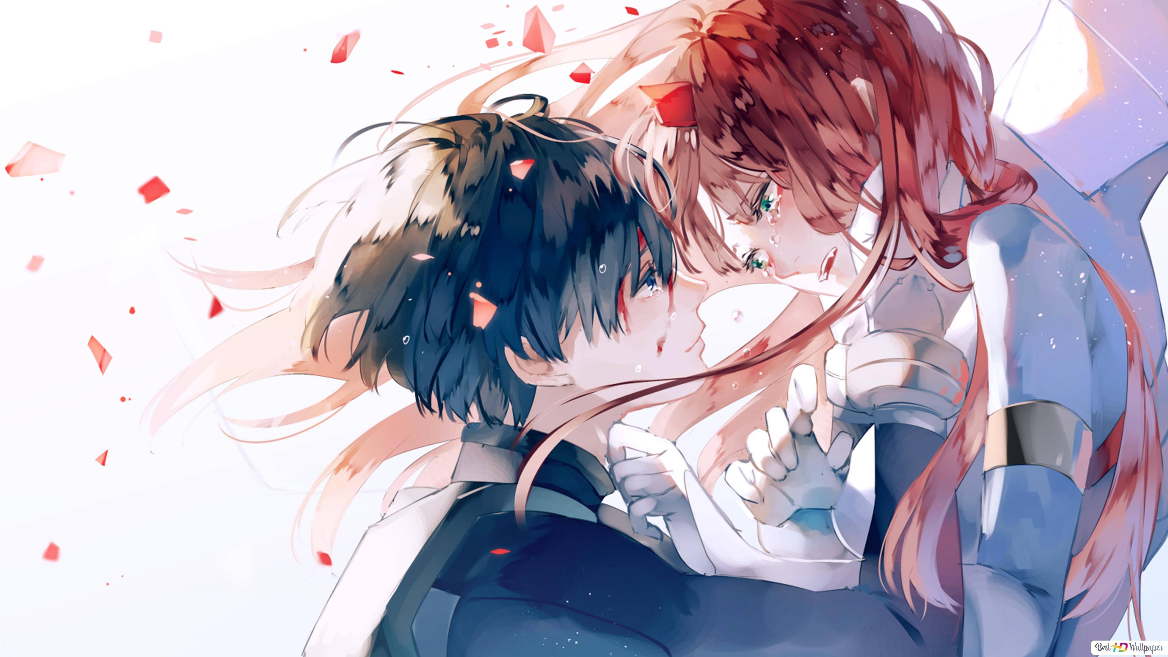 Anime Couple Darling In The Franxx — 3840x2160 wallpaper