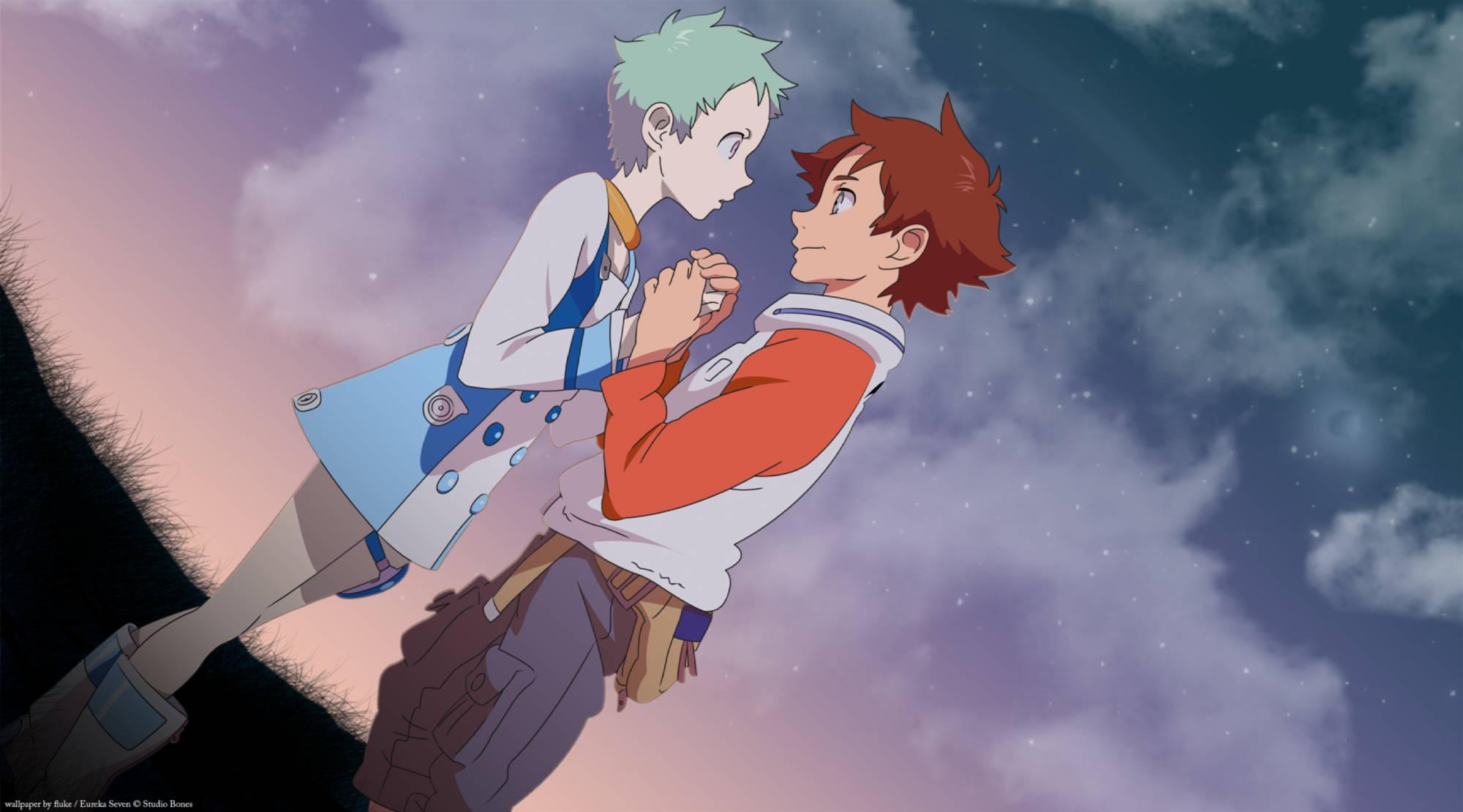 Anime Couple Eureka Seven — 2000x1110 wallpaper