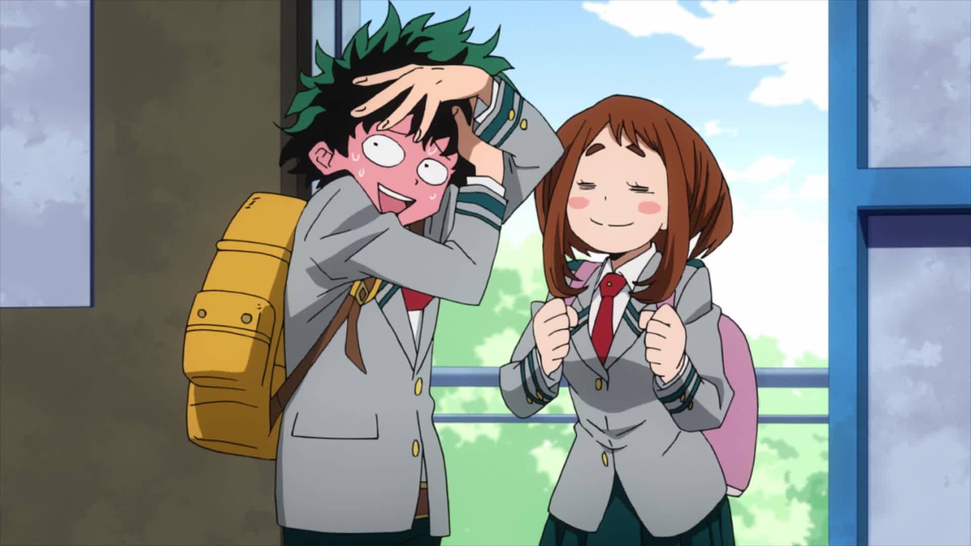 Anime Couple My Hero Academia — 1920x1080 wallpaper