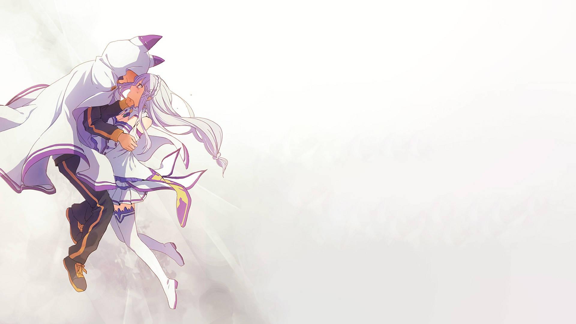 Anime Couple Re Zero — 1920x1080 wallpaper