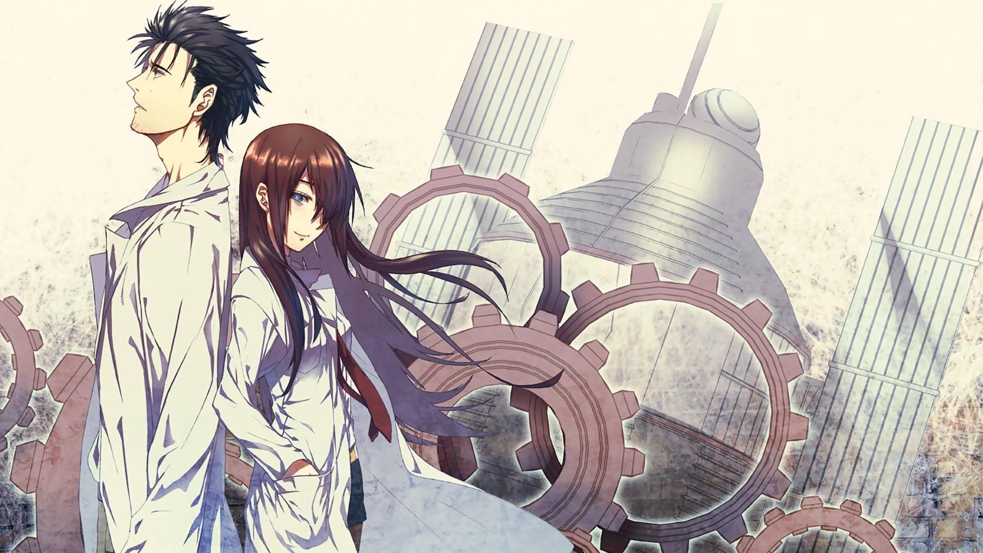 Anime Couple Steins Gate — 1920x1080 wallpaper