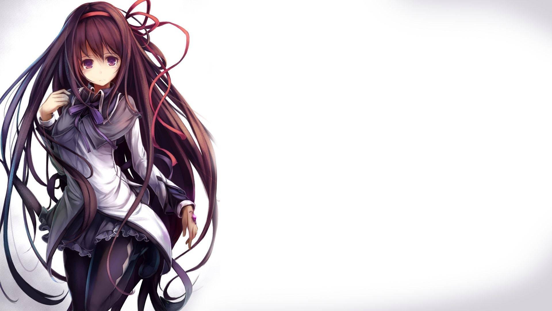 Anime Girl Homura Akemi — 1920x1080 wallpaper