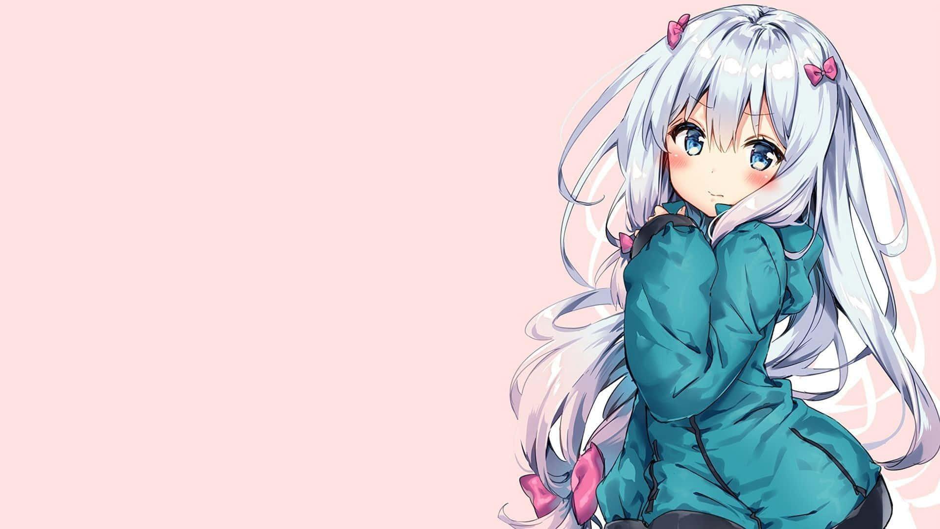 Anime Girl in a Classy Outfit — 1920x1080 wallpaper