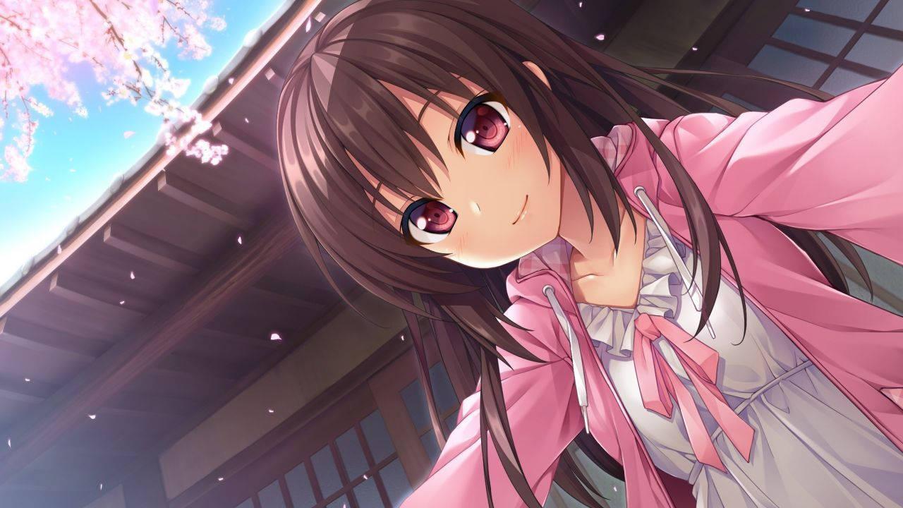 Anime Girl in Comfy Sleepwear — 1280x720 wallpaper