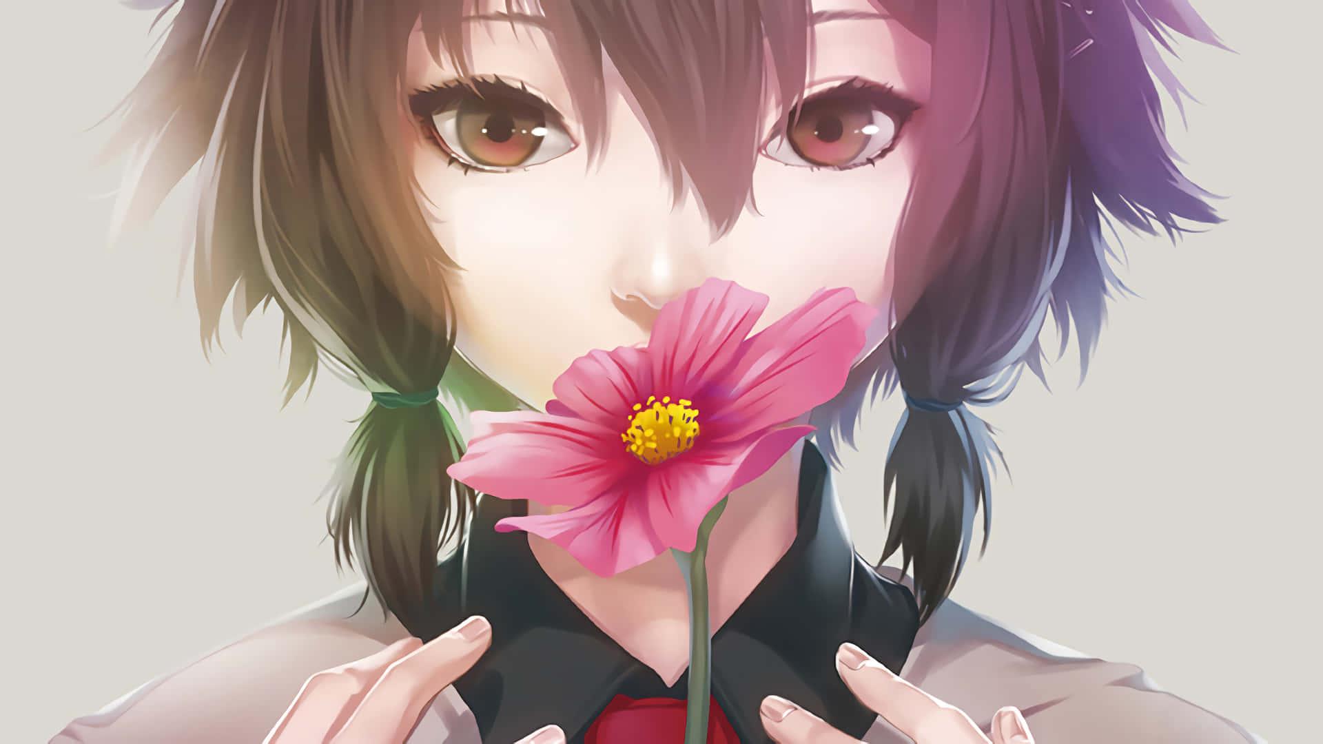 Anime Girl Lost In Thought — 1920x1080 wallpaper