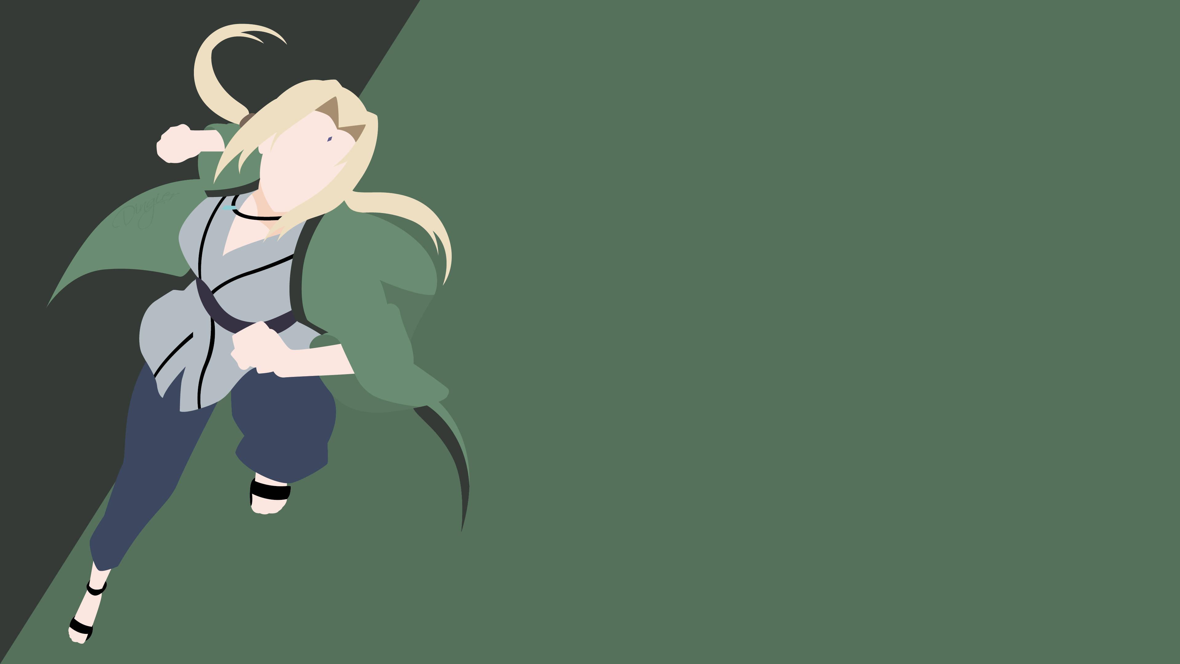 Anime Girl Tsunade Senju — 3840x2160 wallpaper