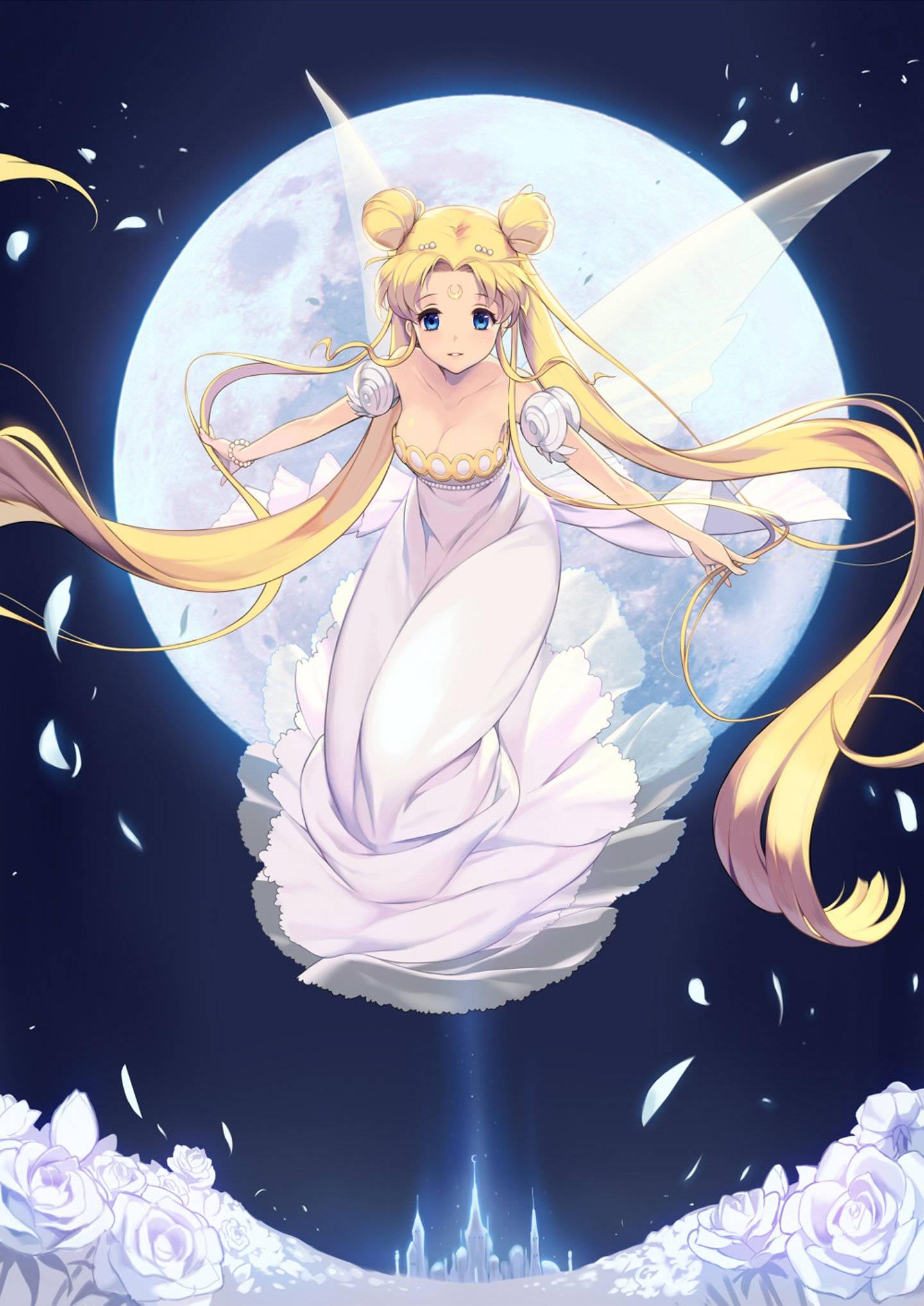 Anime Girl Usagi Tsukino — 1440x2036 wallpaper