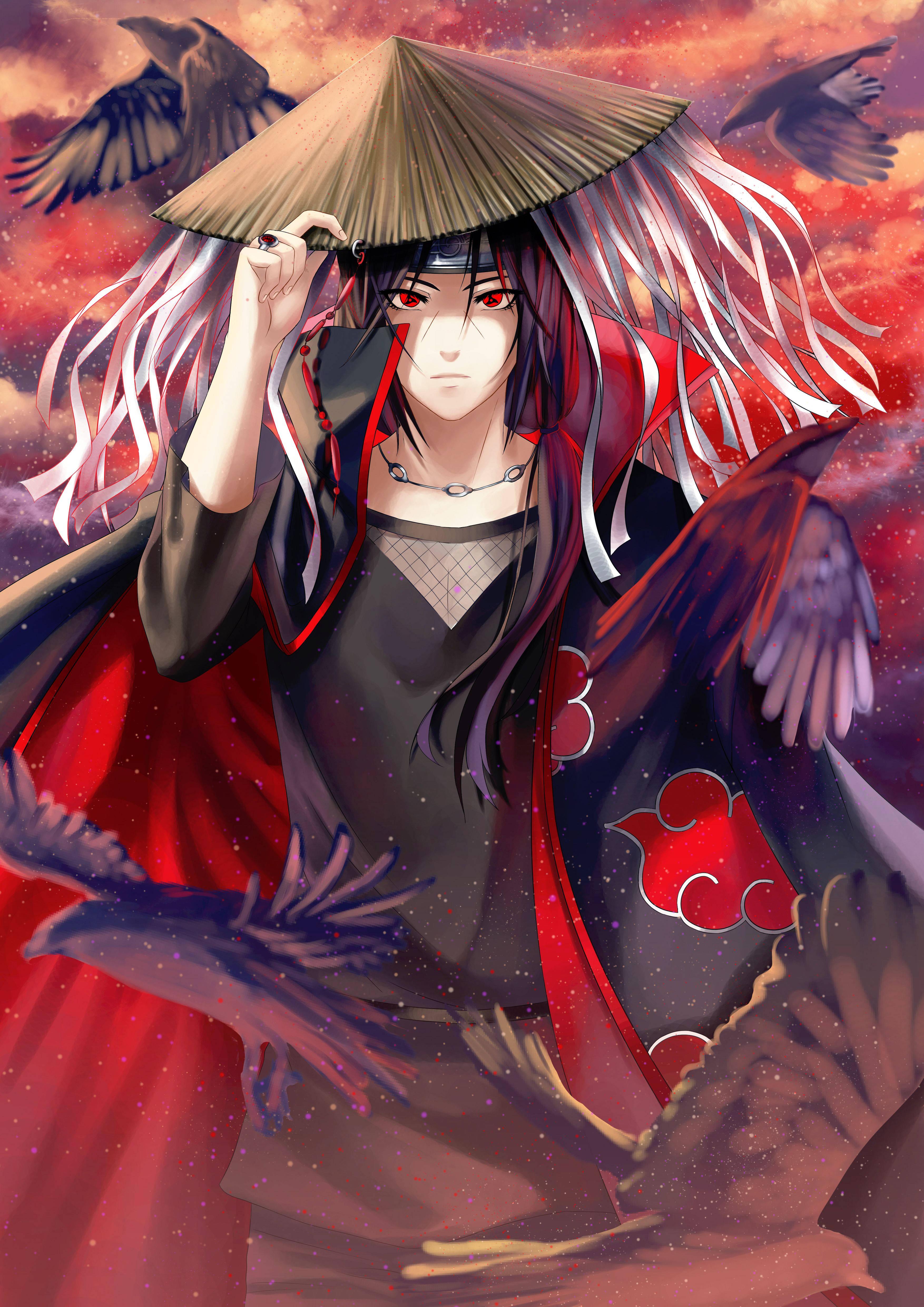 Anime Itachi Phone Death Note Look — 3508x4961 wallpaper