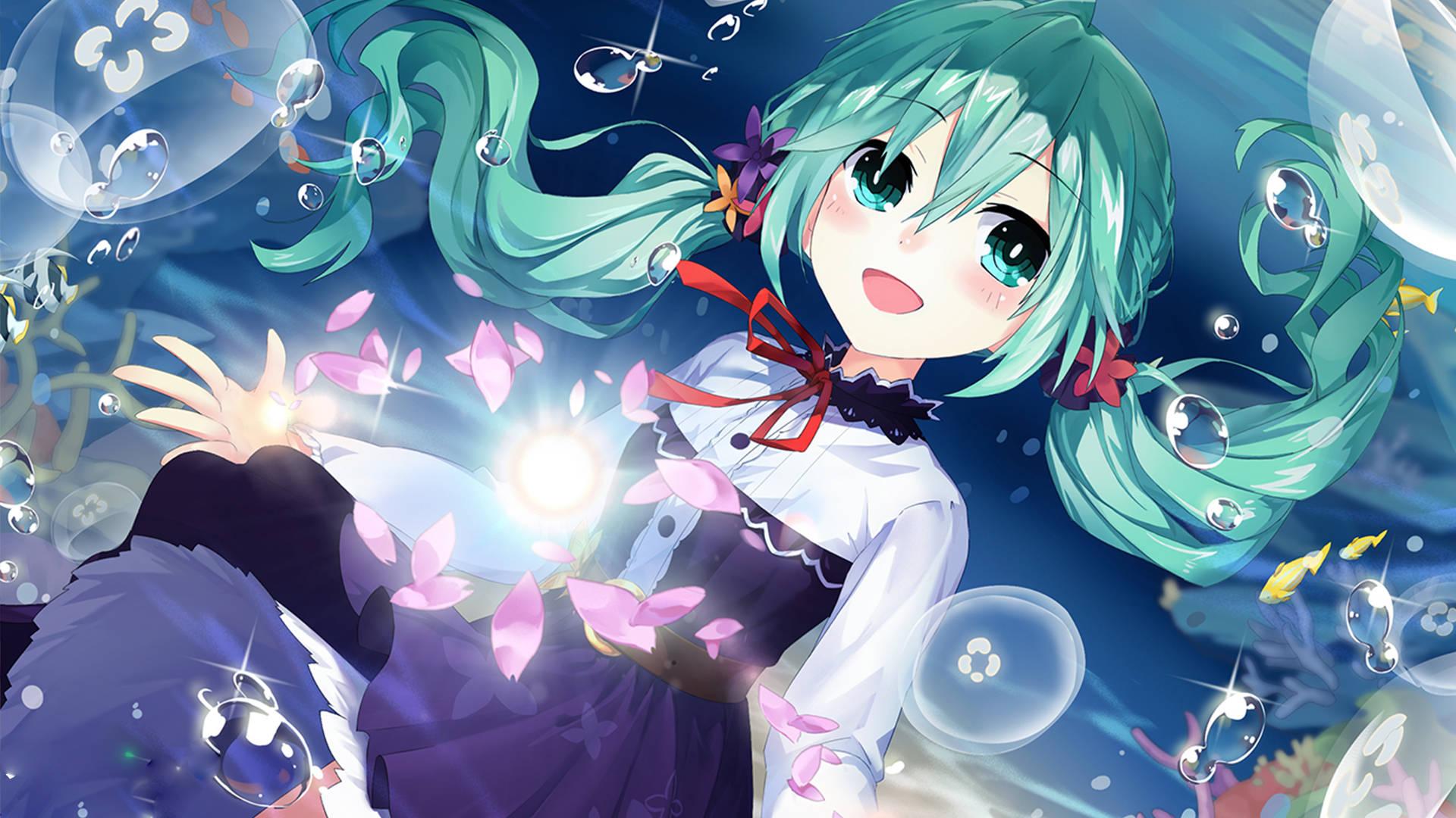 Anime Live Cute Happy Girl — 1920x1080 wallpaper