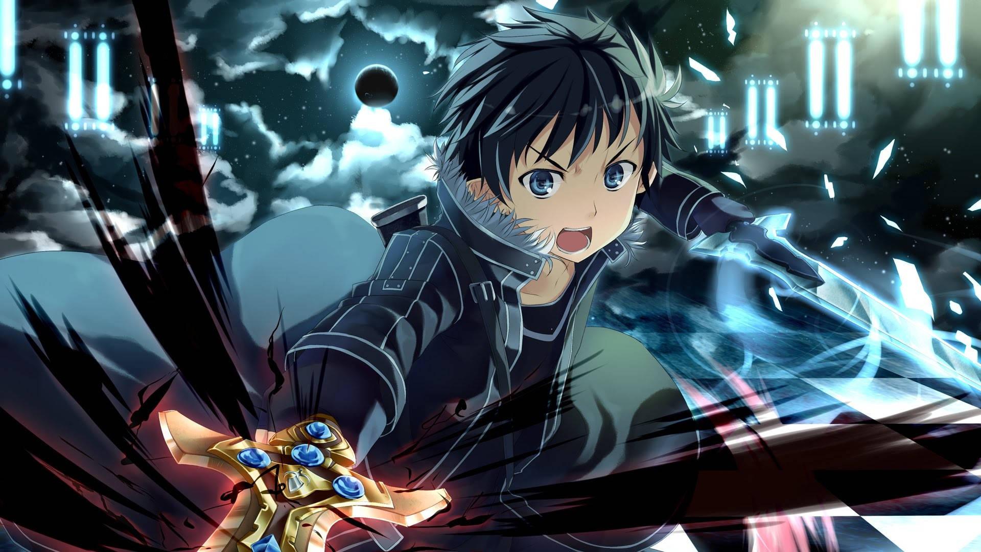Anime Live Kirito — 1920x1080 wallpaper