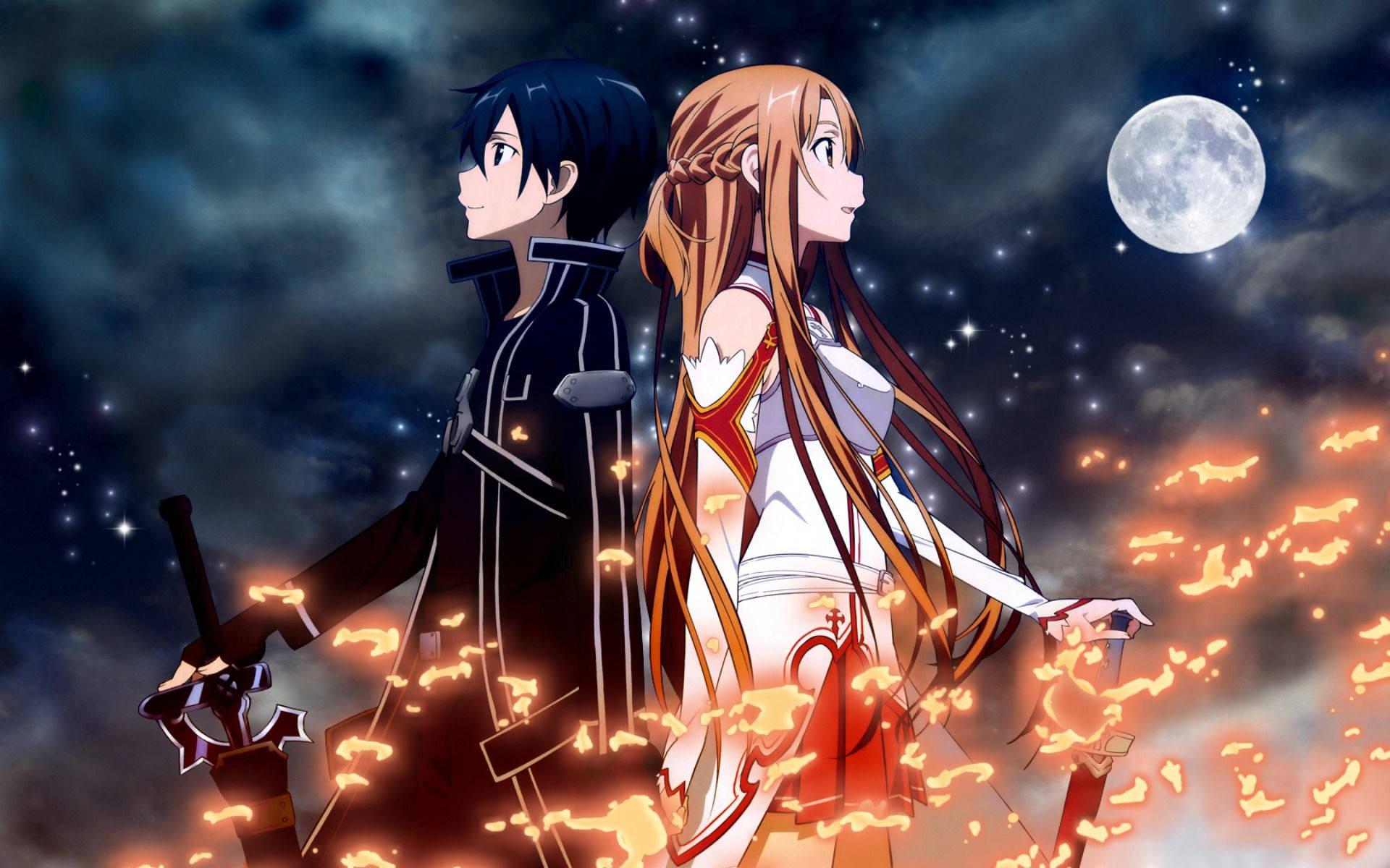 Anime Love Battle Partners — 1920x1200 wallpaper