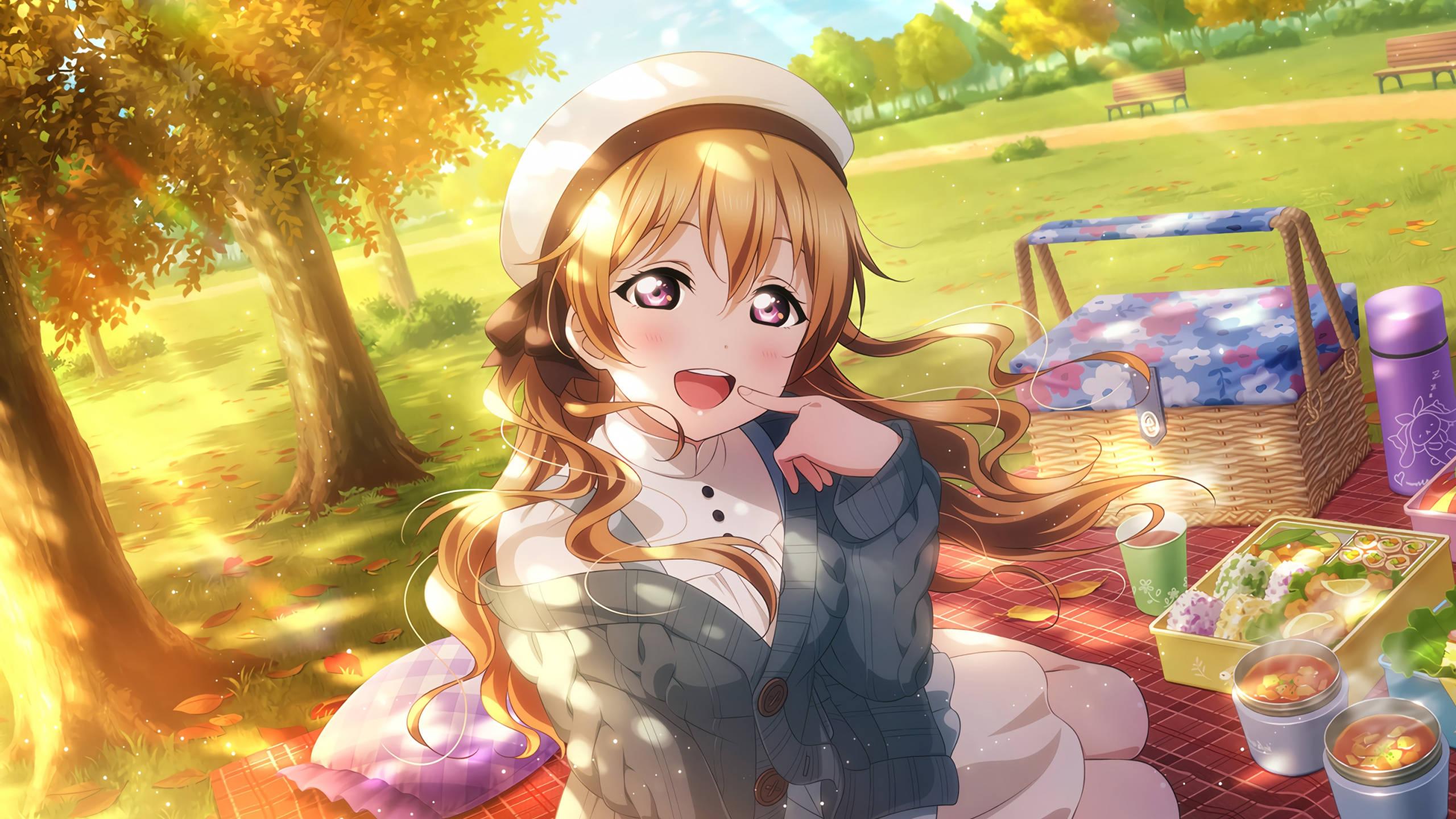 Anime Love Live Hanayo — 2560x1440 wallpaper