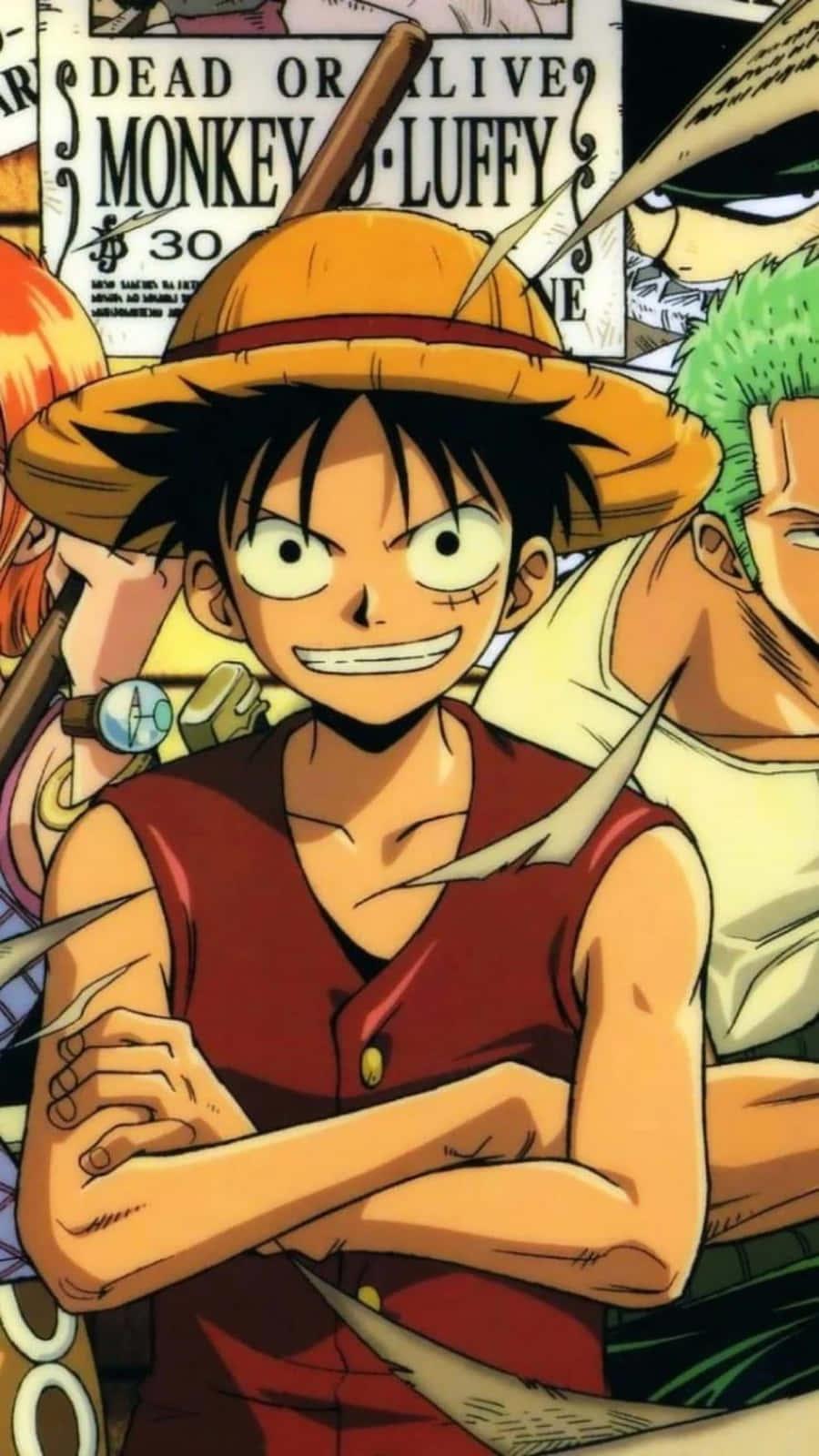 Anime Monkey D Luffy Phone — 900x1600 wallpaper