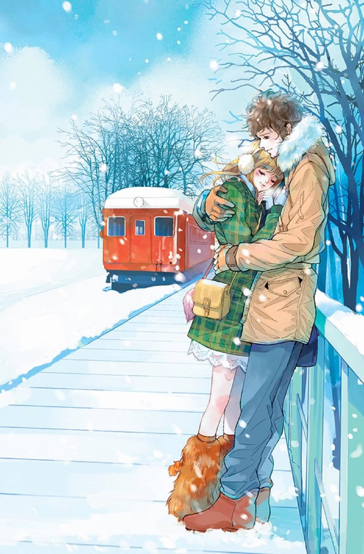 Anime Romantic Love — 1263x1920 wallpaper