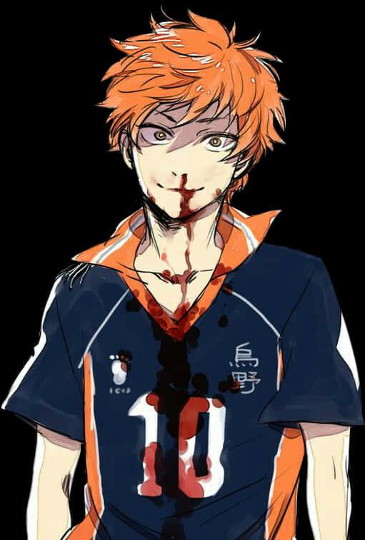 Anime Volleyball Player Hinata — 511x757 wallpaper