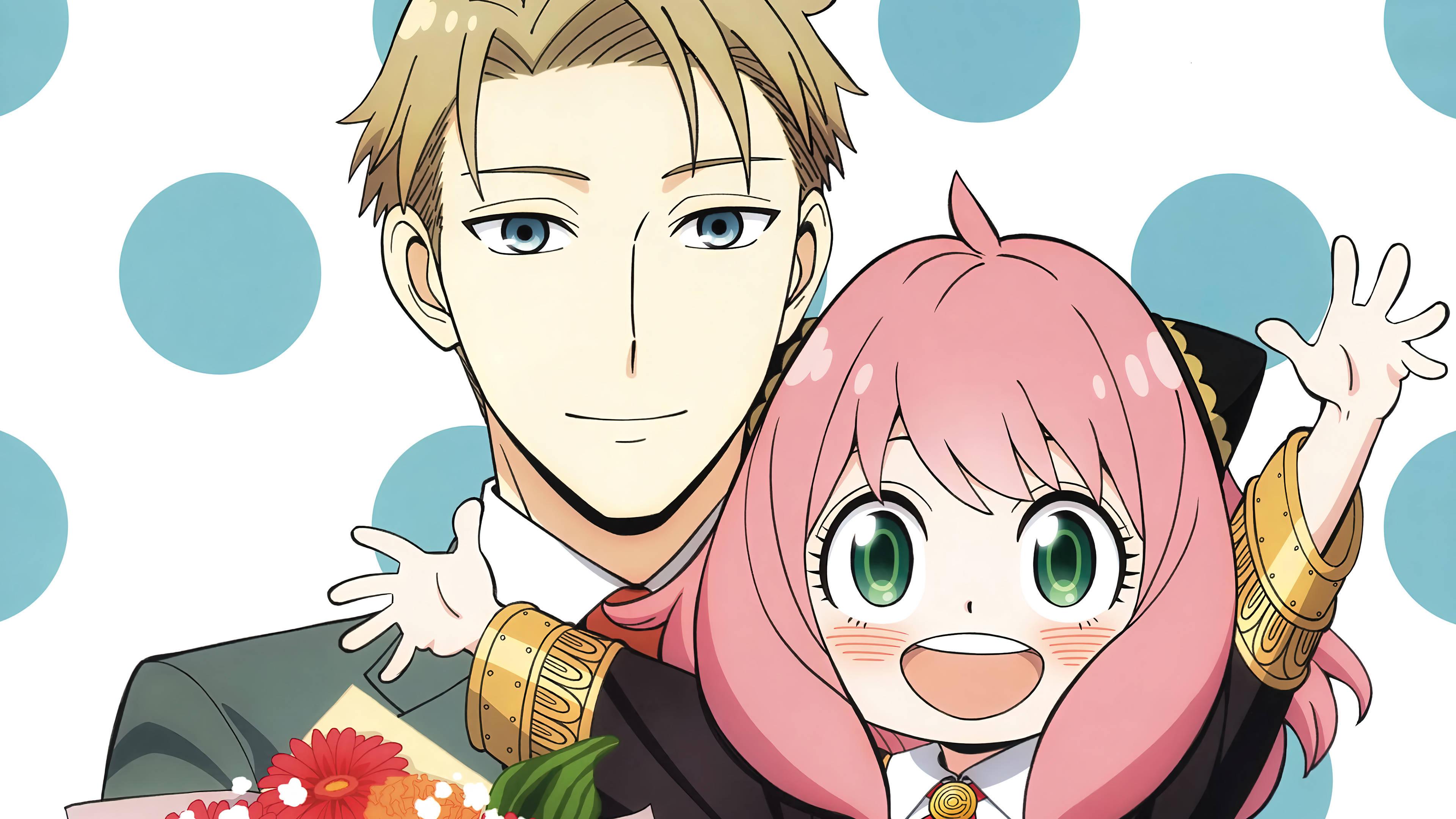 Anya Forger And Loid Forger — 3840x2160 wallpaper
