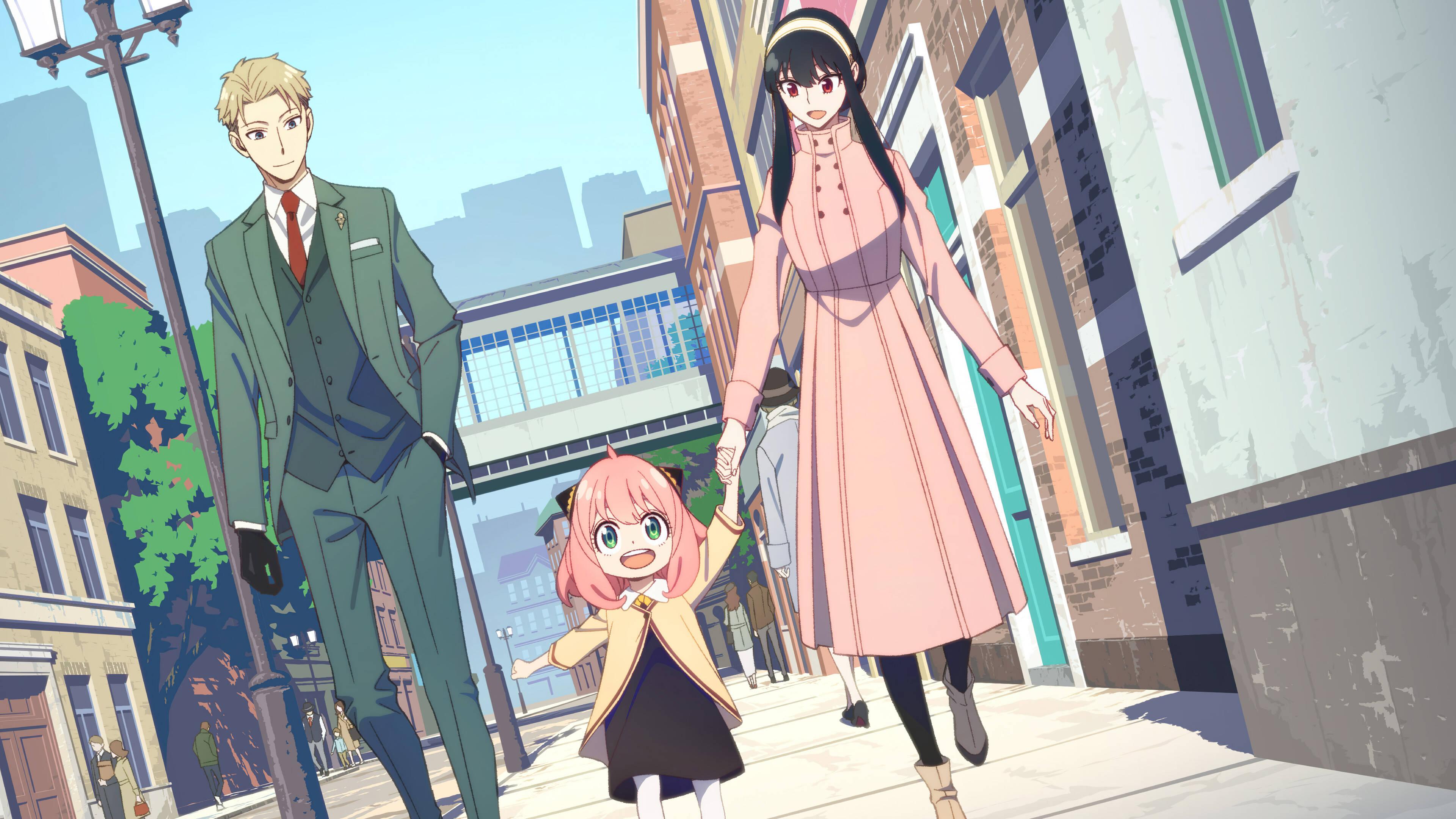 Anya Forger On A Walk — 3840x2160 wallpaper