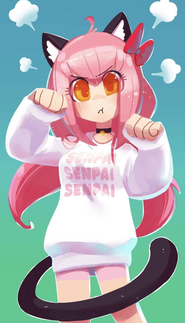 Aphmau Angry Cute — 735x1280 wallpaper