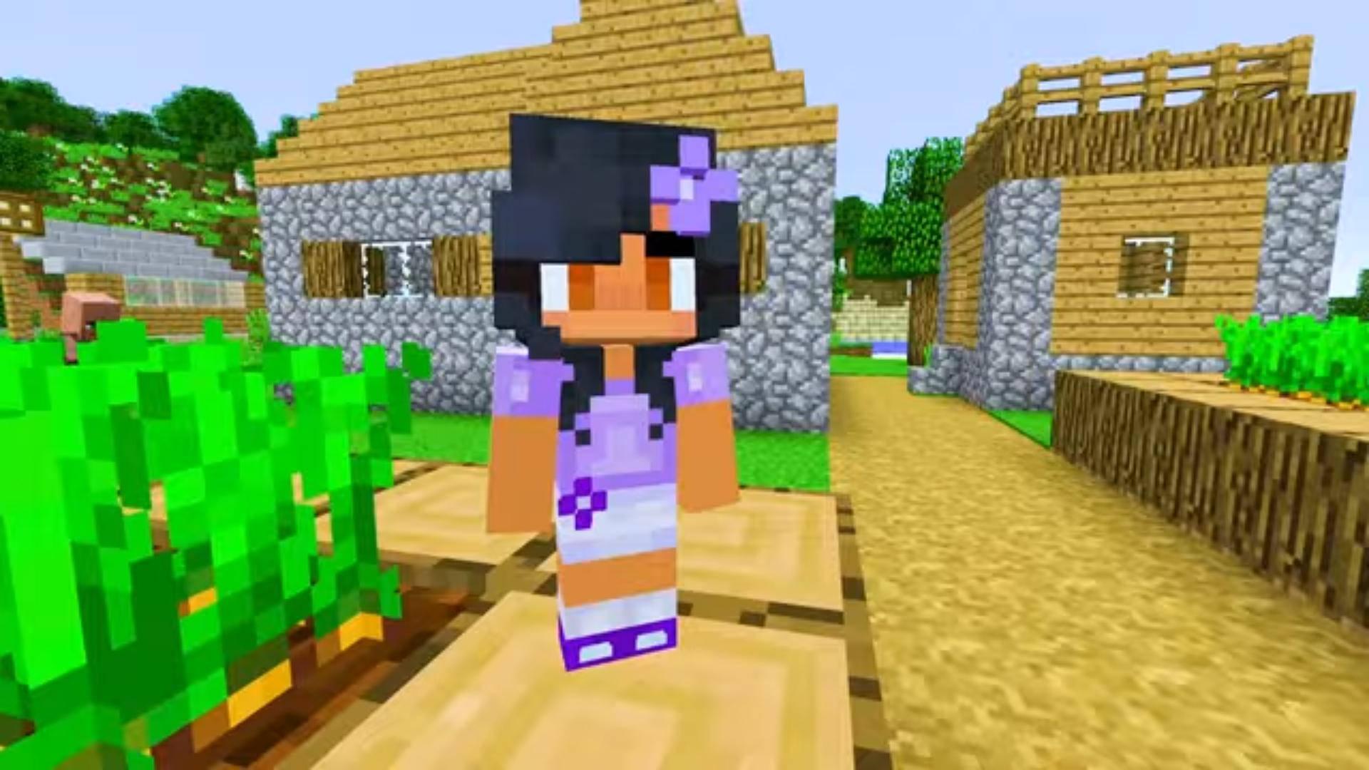 Aphmau As A Pixel Art — 1920x1080 wallpaper
