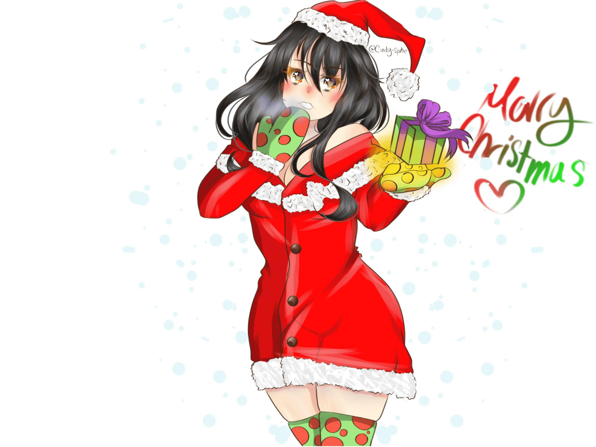 Aphmau Merry Christmas — 2048x1536 wallpaper