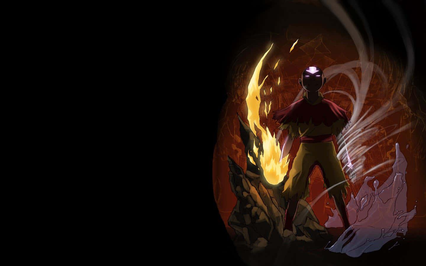 Appa, the Loyal Flying Bison — 1440x900 wallpaper
