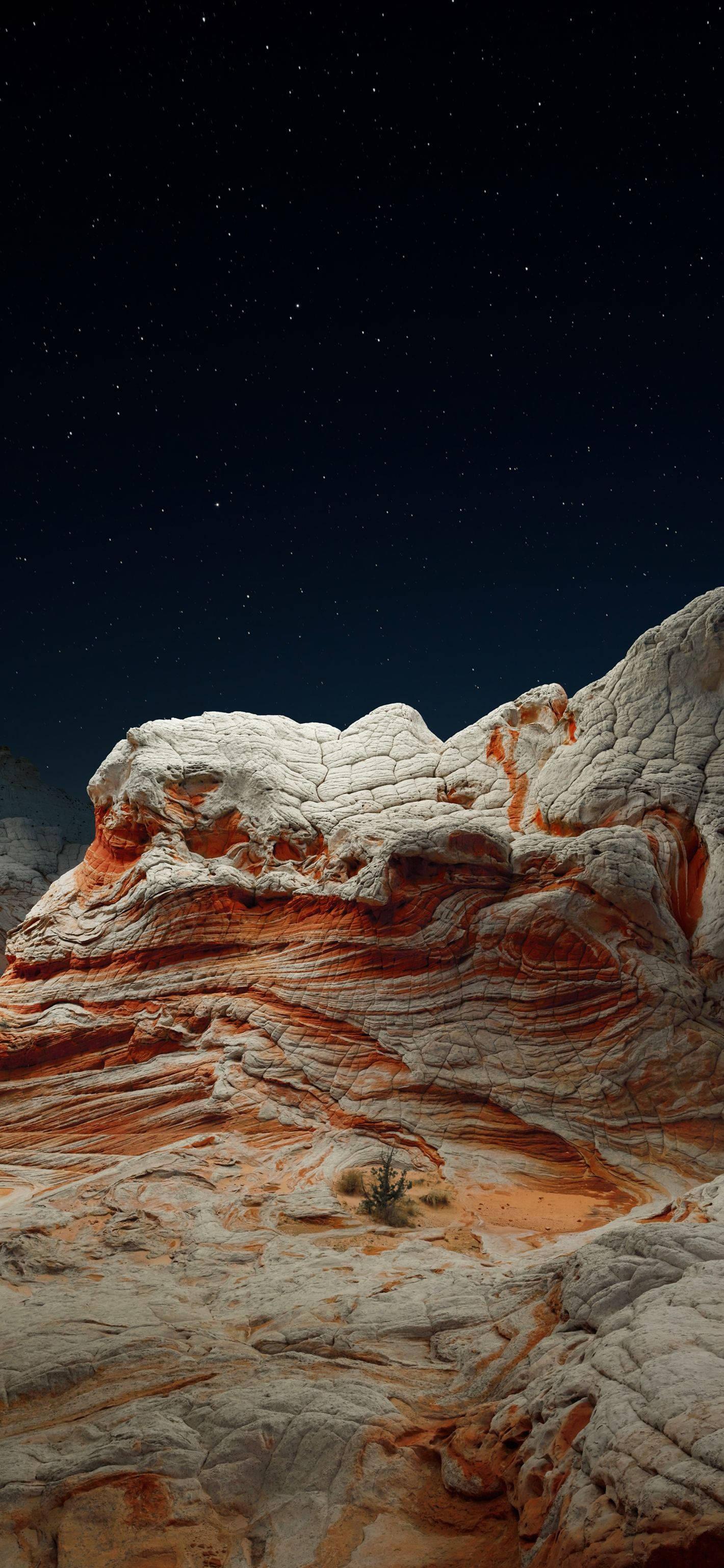 Apple iPhone Default Rock Valley — 1420x3073 wallpaper