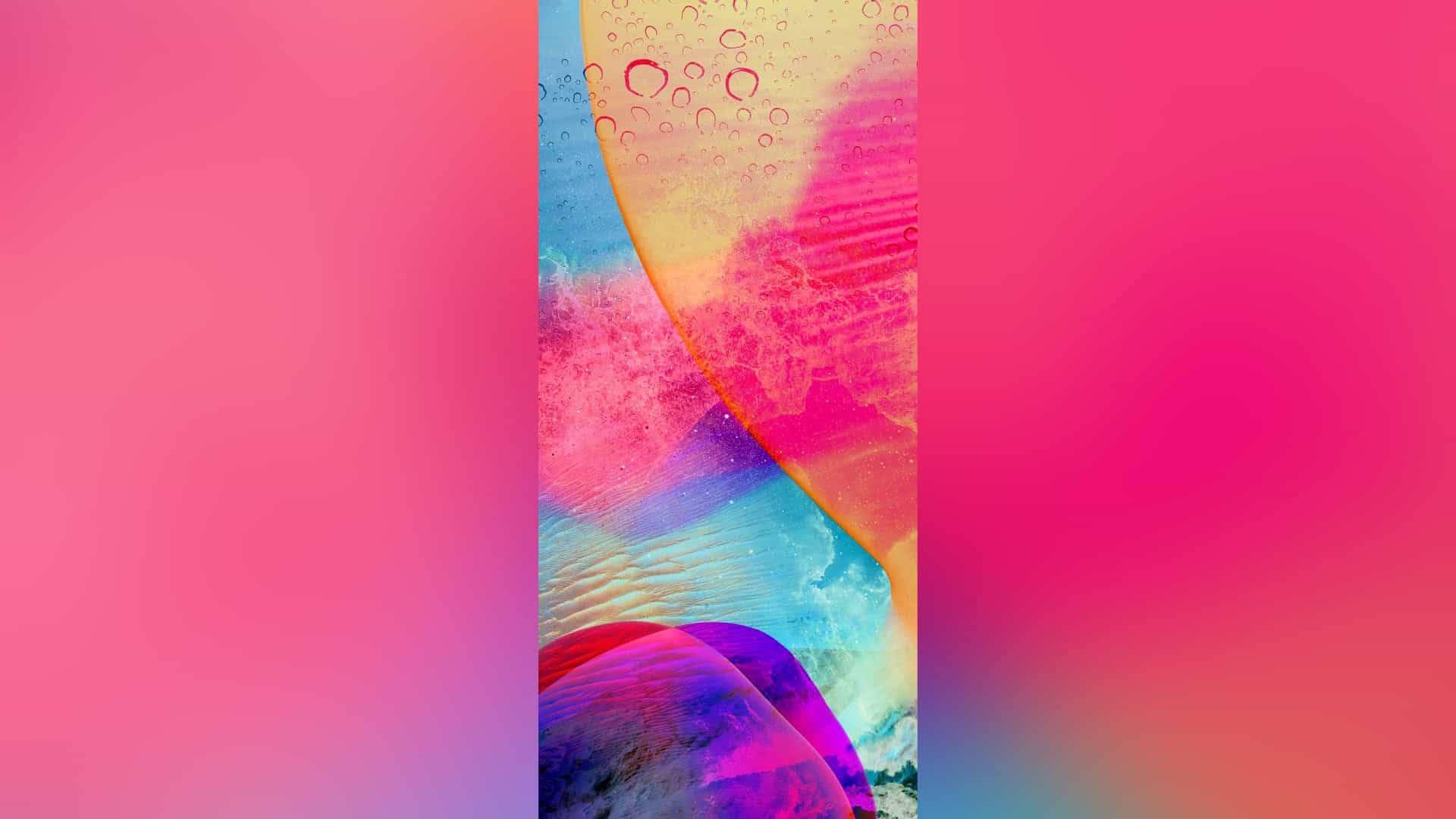 Apple iPhone Default Splash Of Colors — 1920x1080 wallpaper