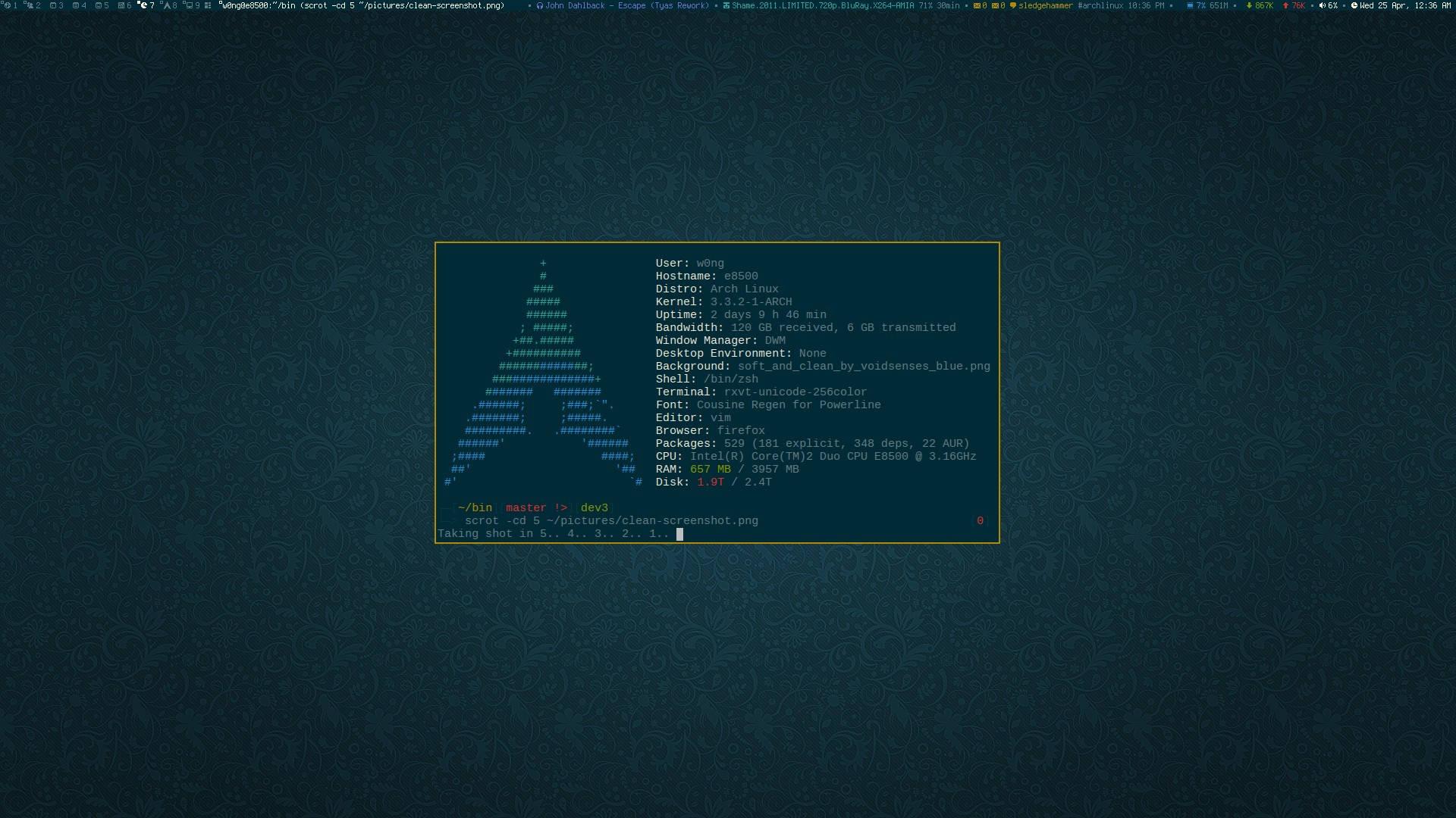 Arch Linux Installation HD — 1920x1080 wallpaper