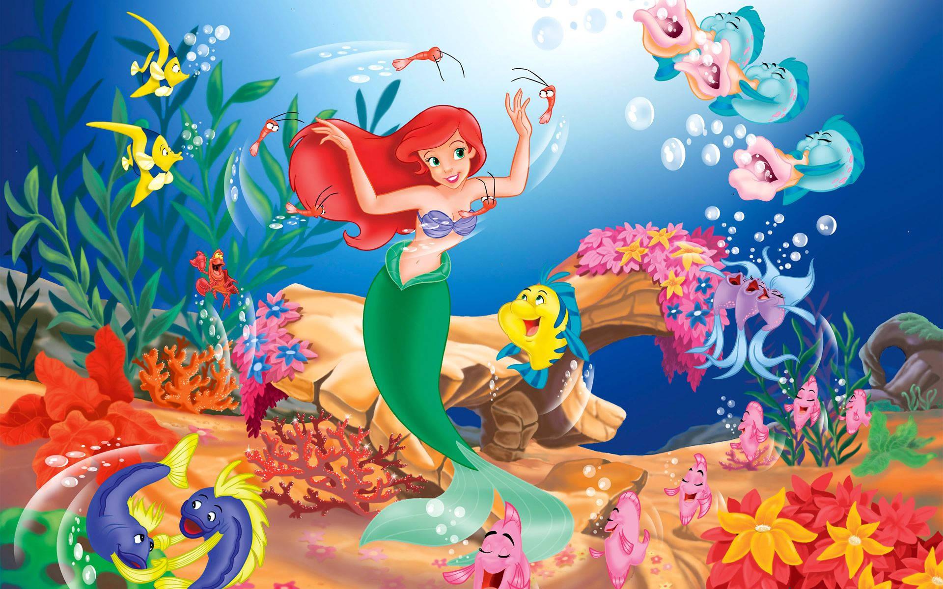Ariel from Disney's The Little Mermaid — 1920x1200 wallpaper