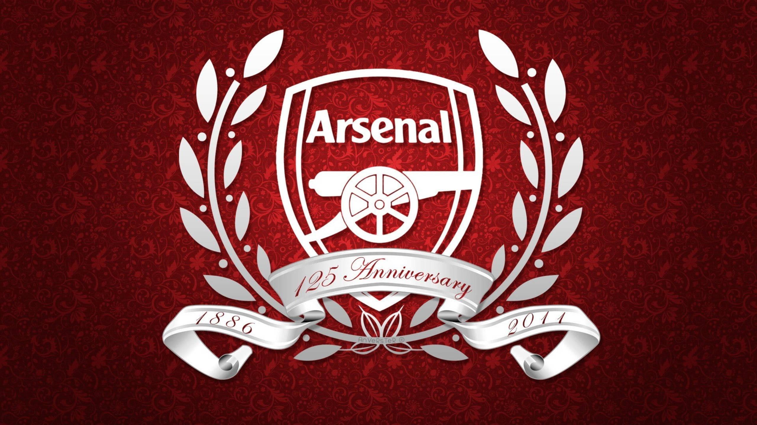 Arsenal 125 Anniversary — 2560x1440 wallpaper