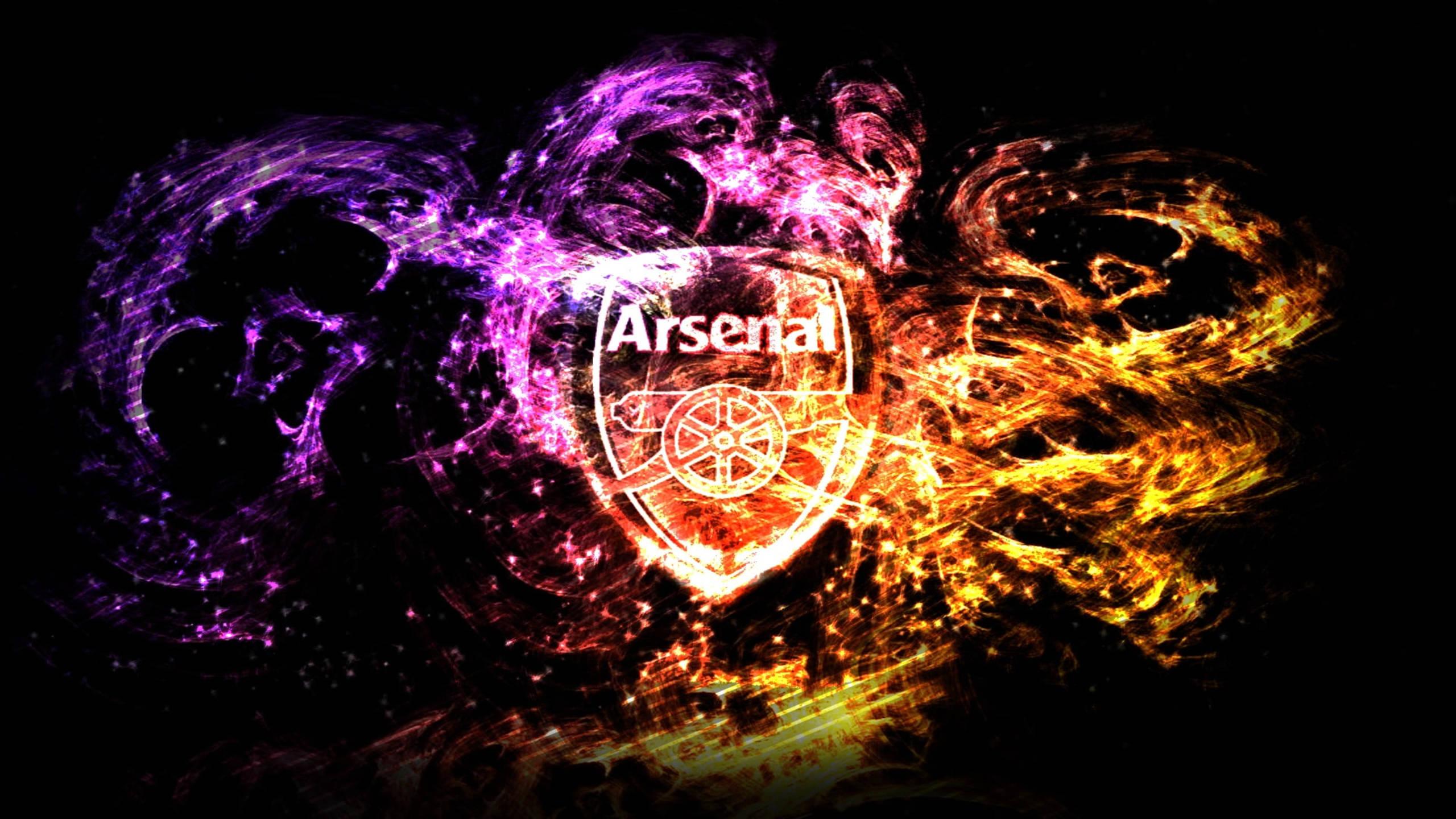 Arsenal Logo Digital Art — 2560x1440 wallpaper