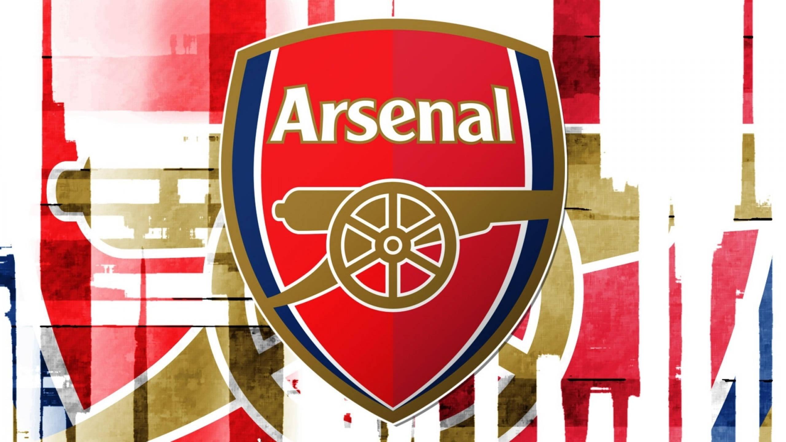 Arsenal Logo In Digital — 2560x1440 wallpaper