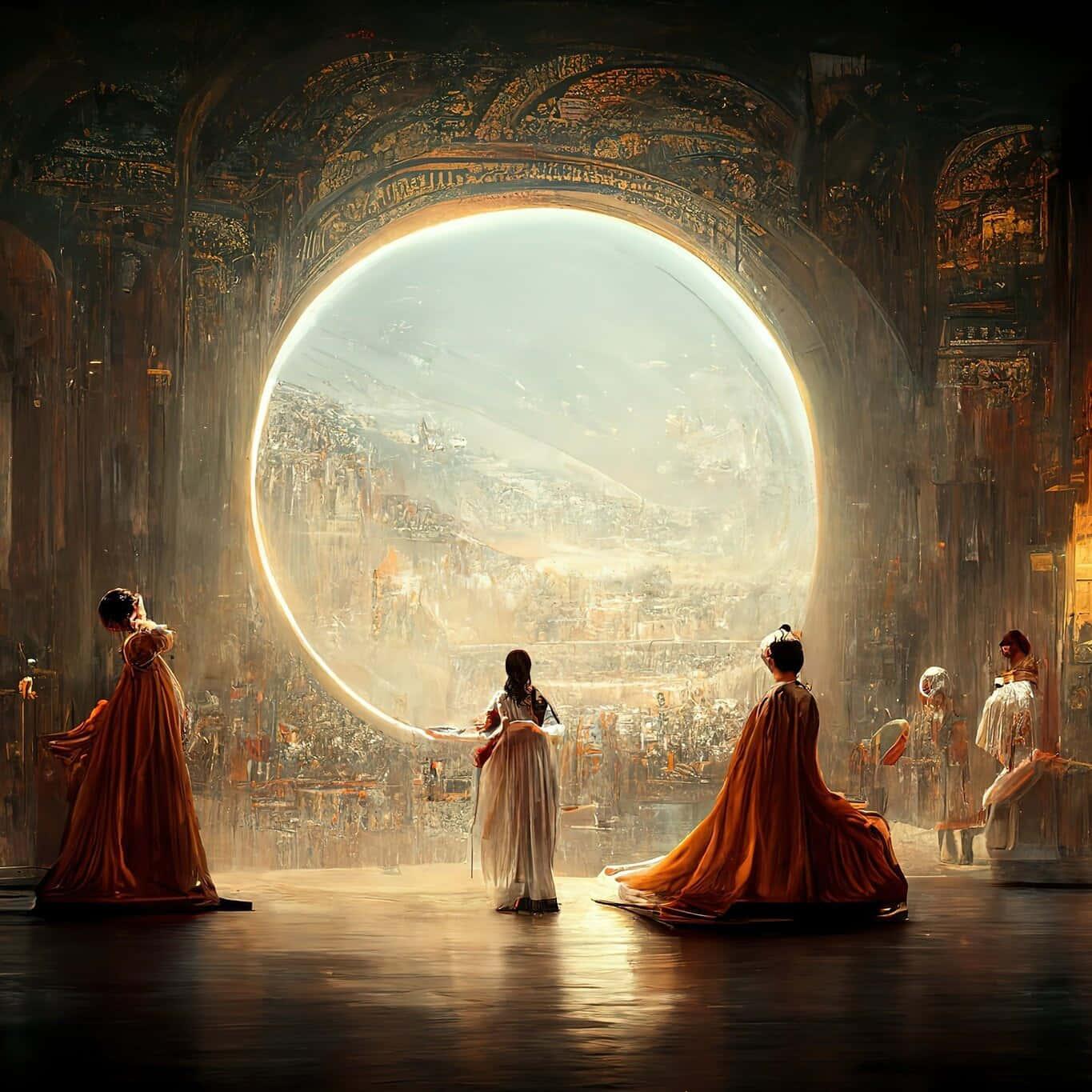 Art pictures — 1365x1365 wallpaper