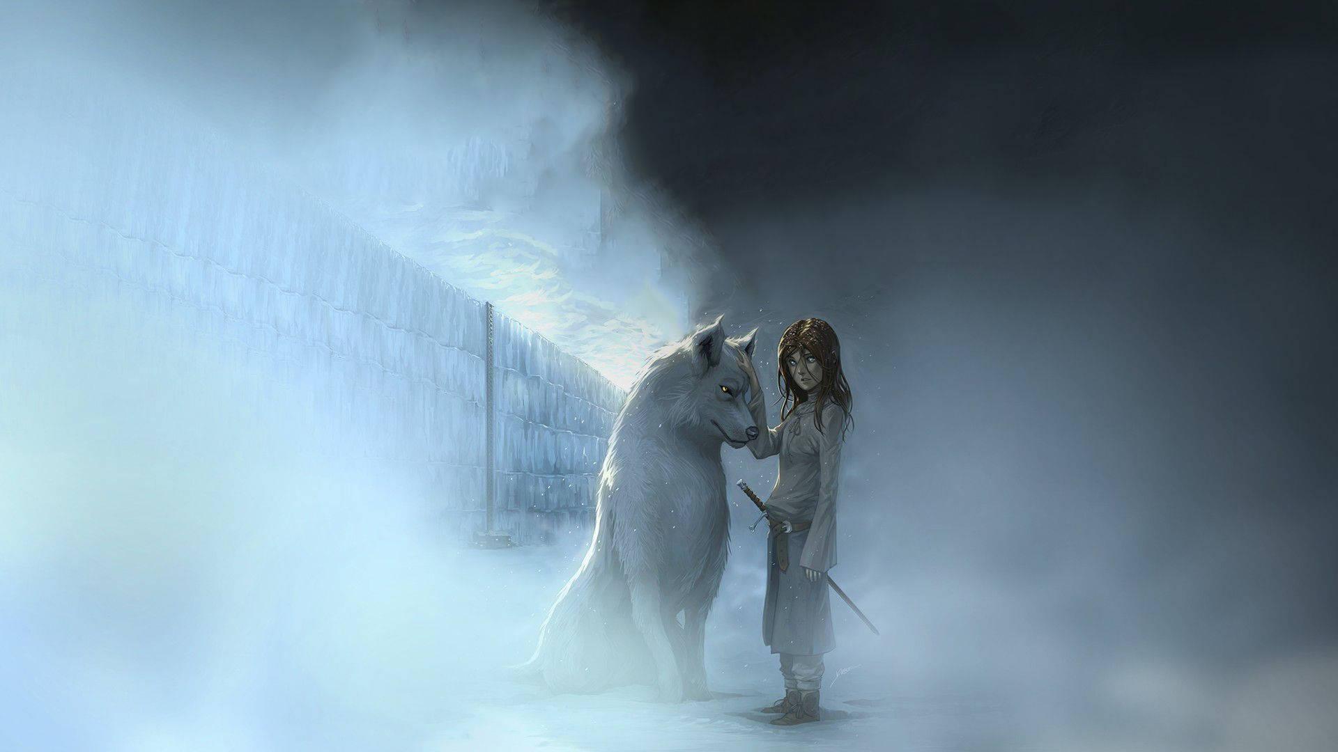 Arya Stark Bravely Fights On — 1920x1080 wallpaper