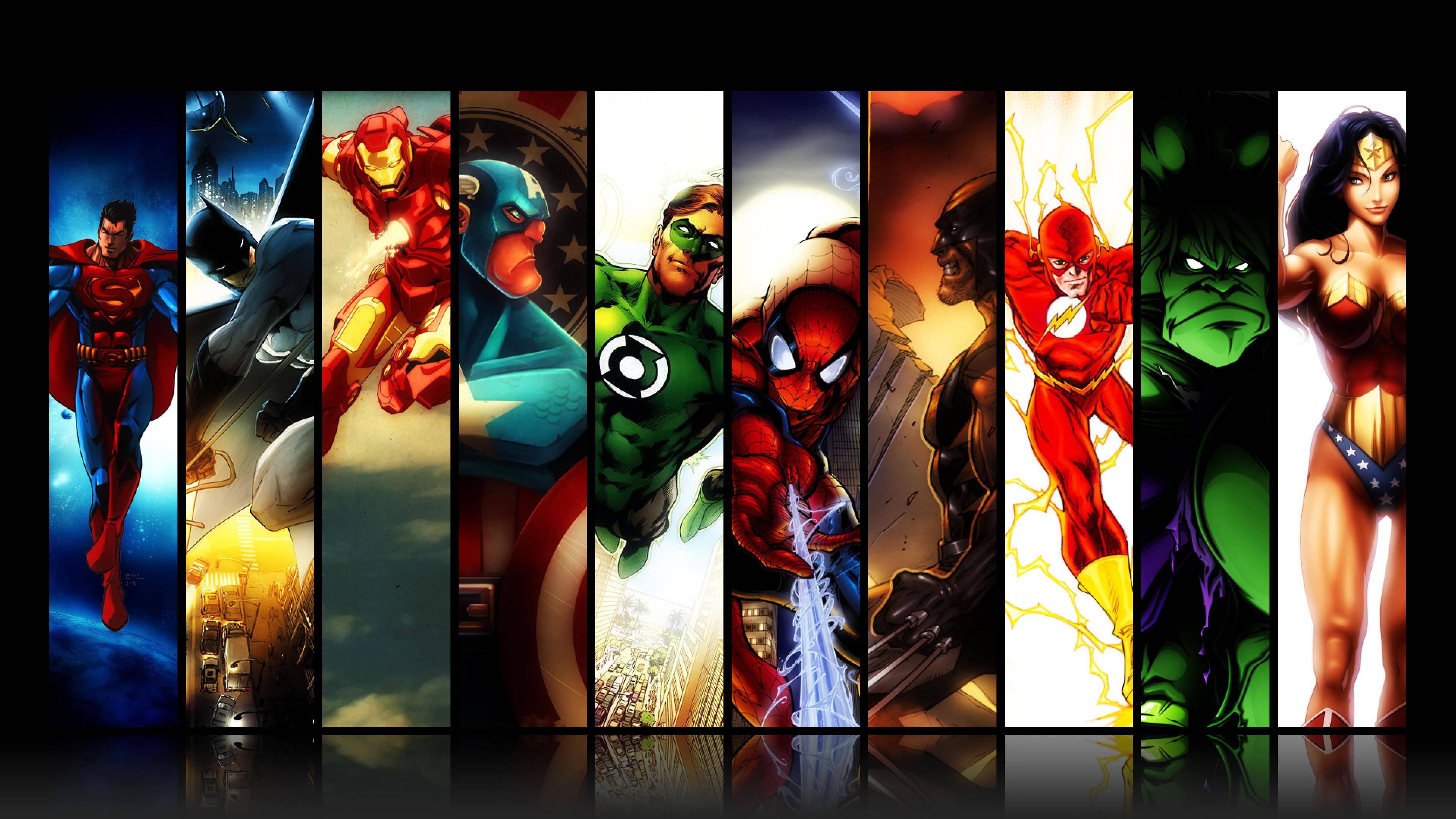 Assemble the Avengers! — 3840x2160 wallpaper