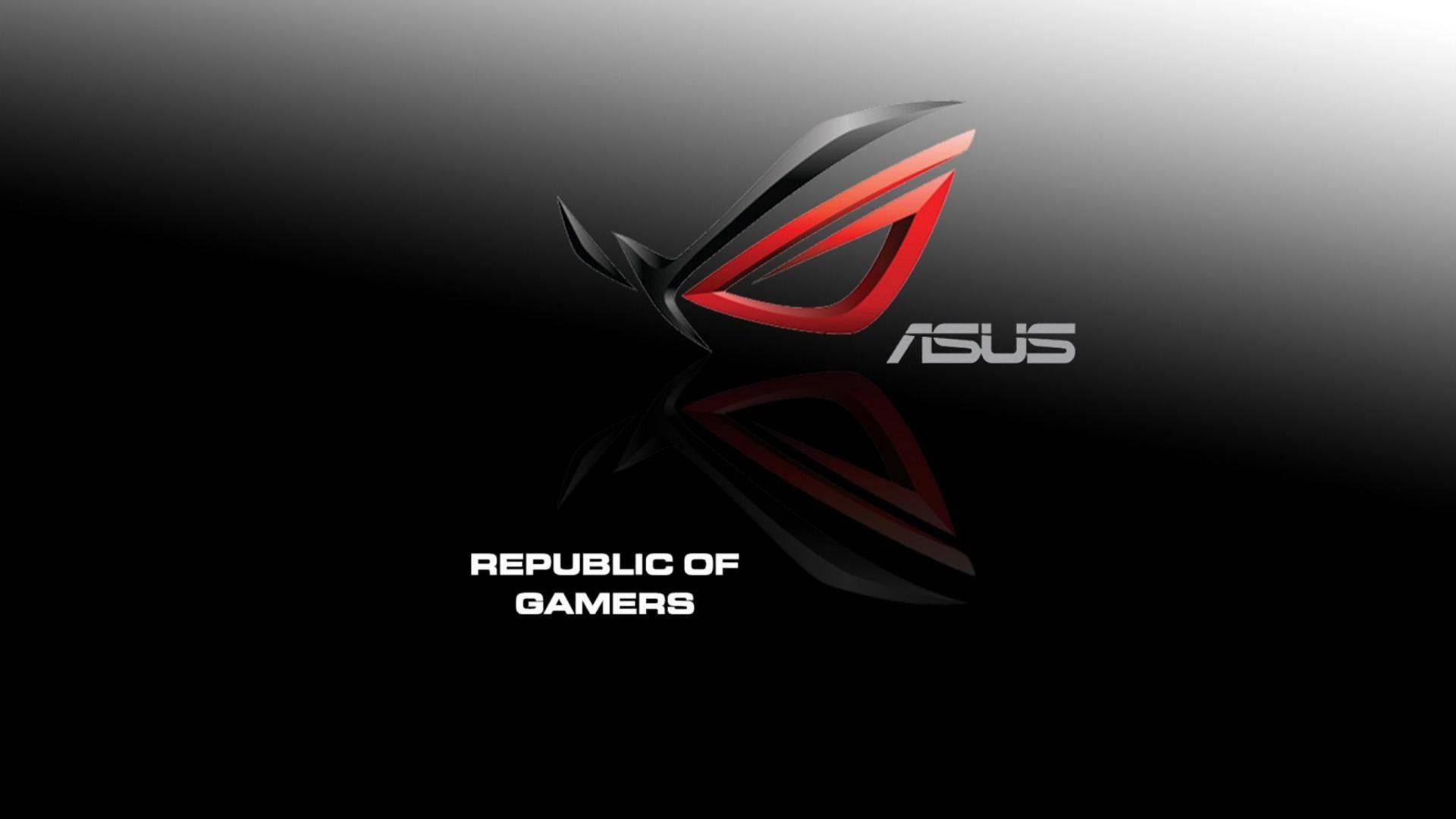 Asus ROG Logo With Light — 1920x1080 wallpaper