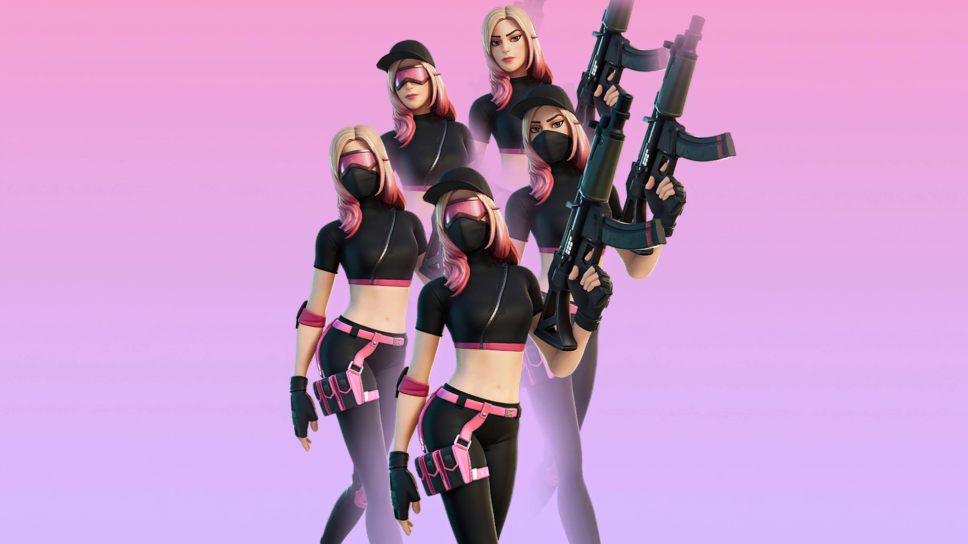 Athleisure Assassin Fortnite Skins — 3840x2160 wallpaper