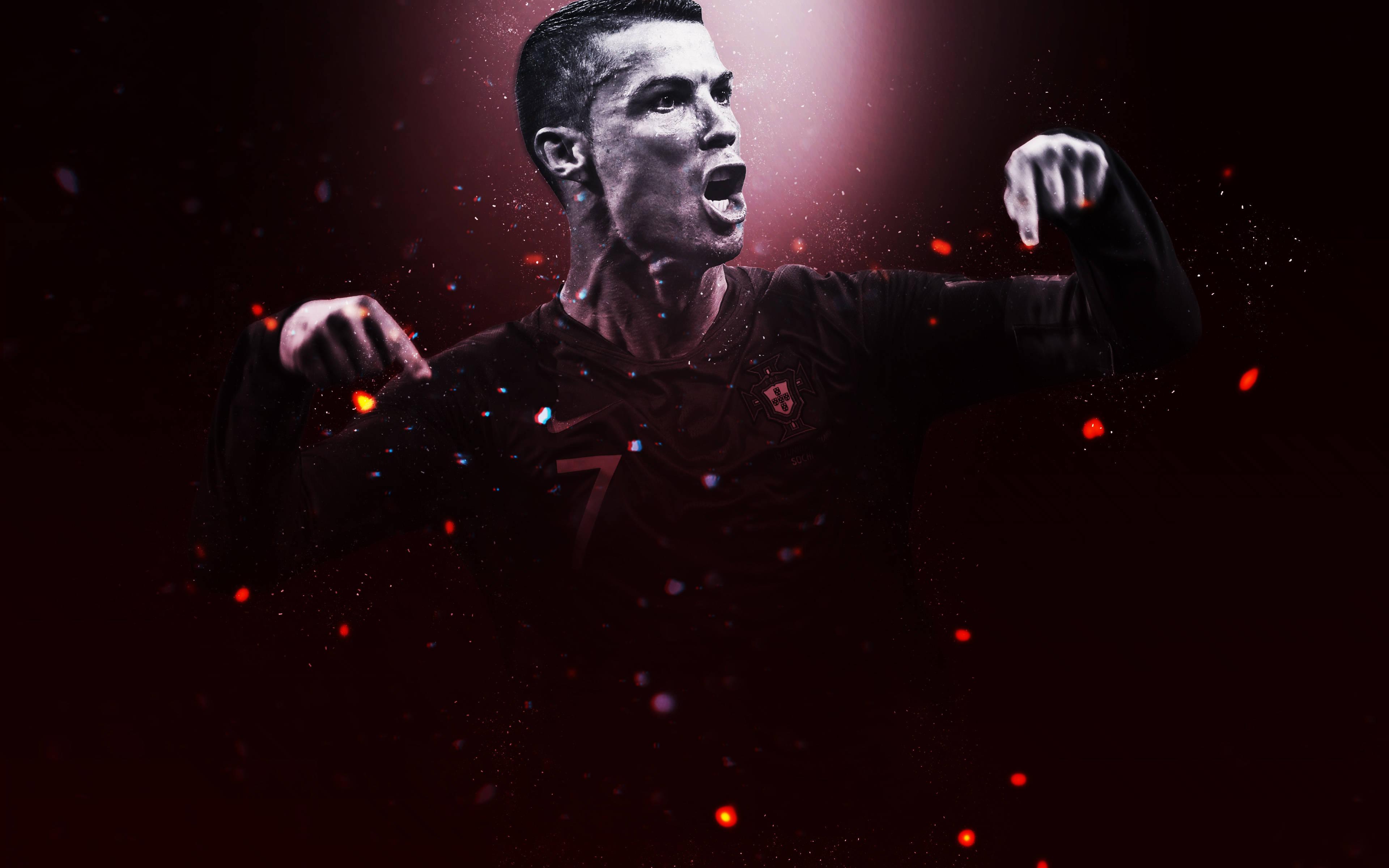 Athlete Cristiano Ronaldo Hd 4k — 3840x2400 wallpaper