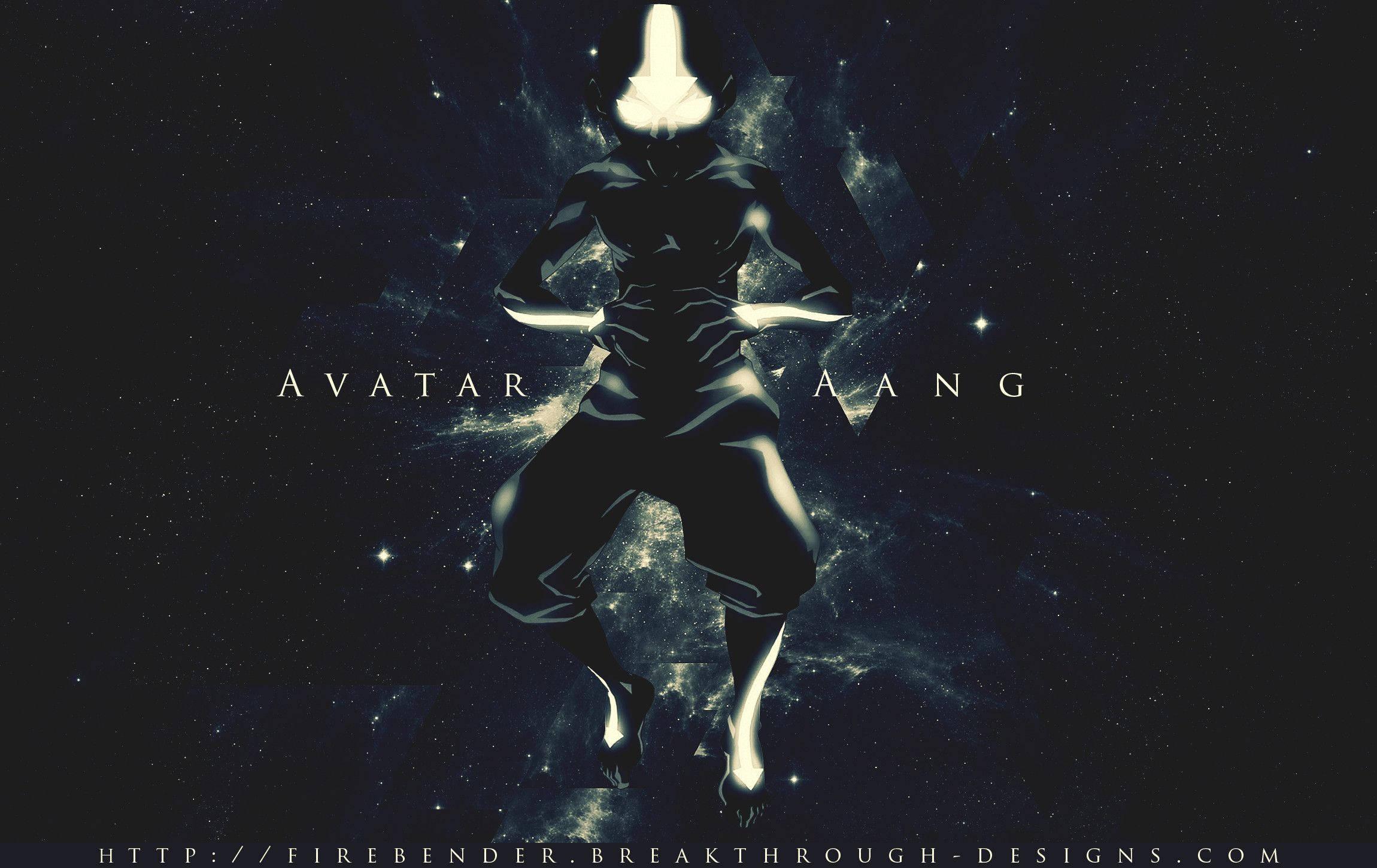 Avatar Aang in the Avatar State — 2300x1450 wallpaper