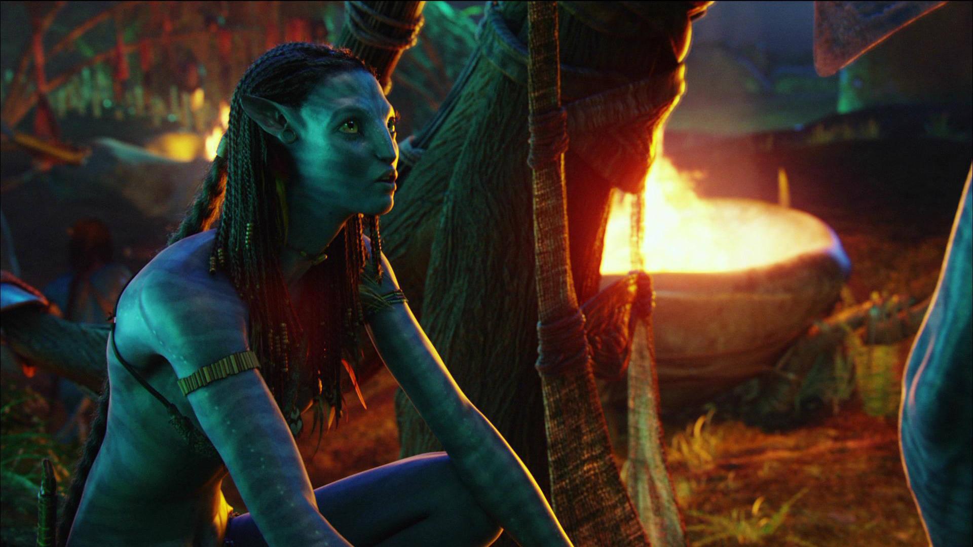Avatar Neytiri Consulting Elders — 1920x1080 wallpaper