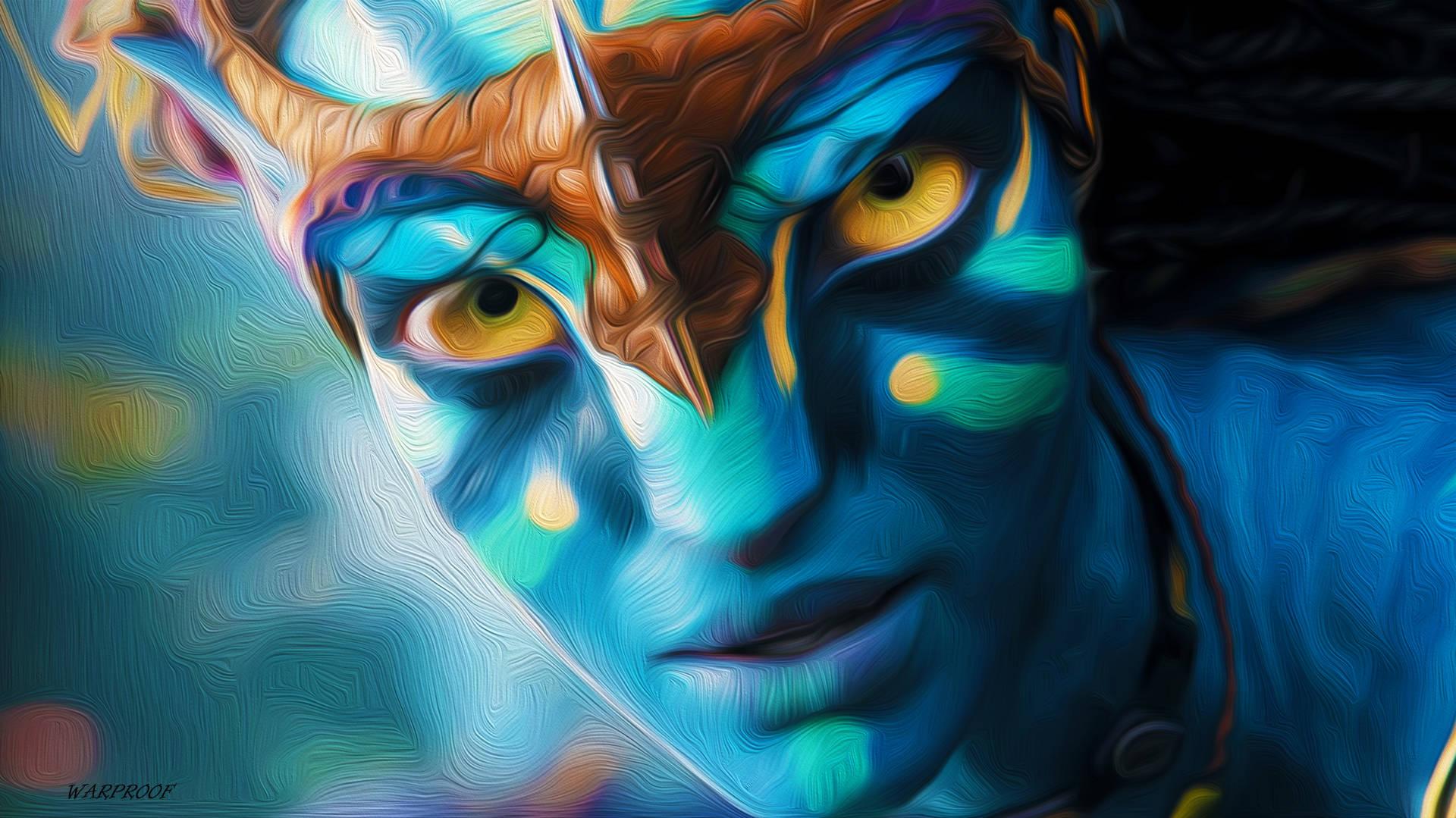 Avatar Neytiri Digital Art — 1920x1079 wallpaper