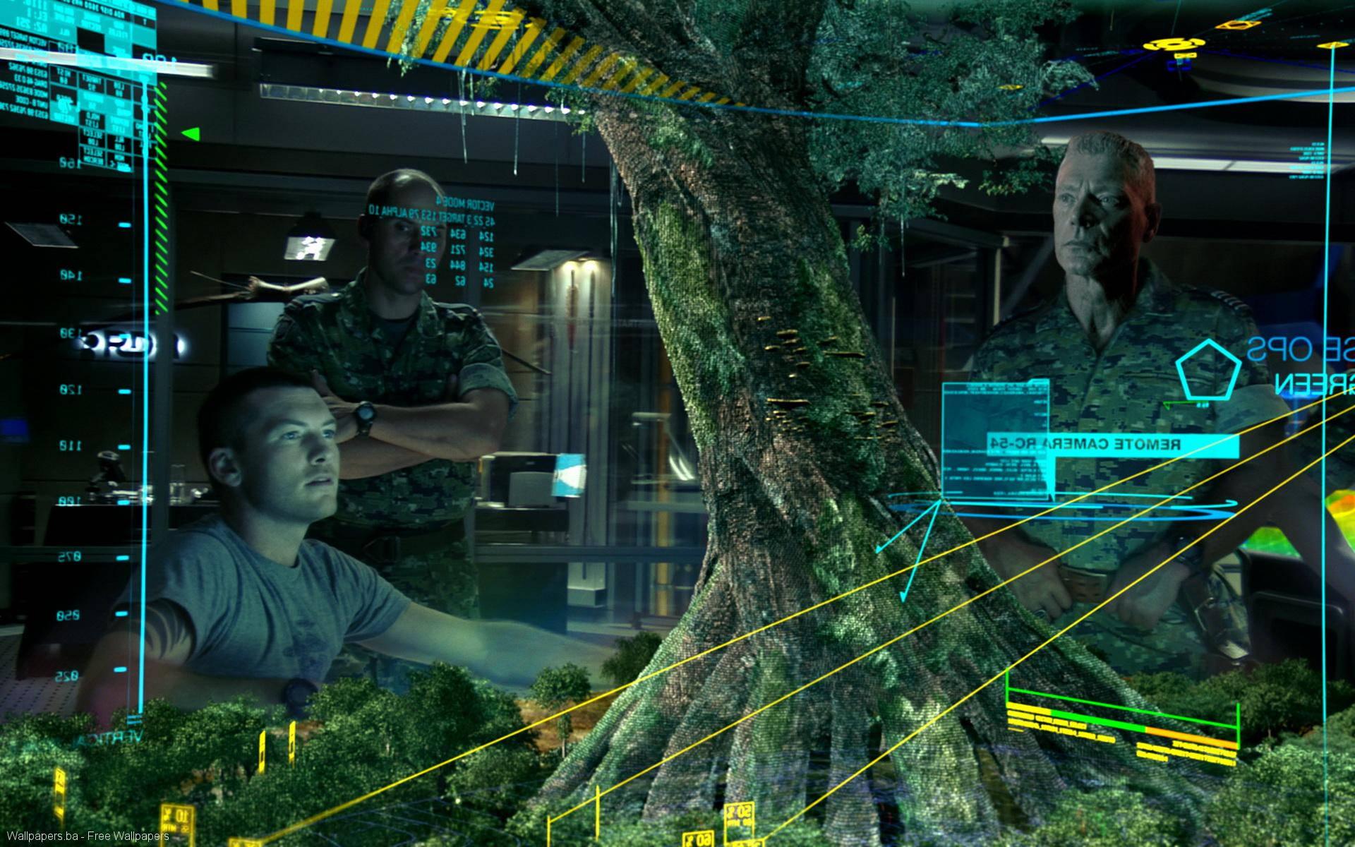 Avatar Unobtanium Briefing Scene — 1920x1200 wallpaper