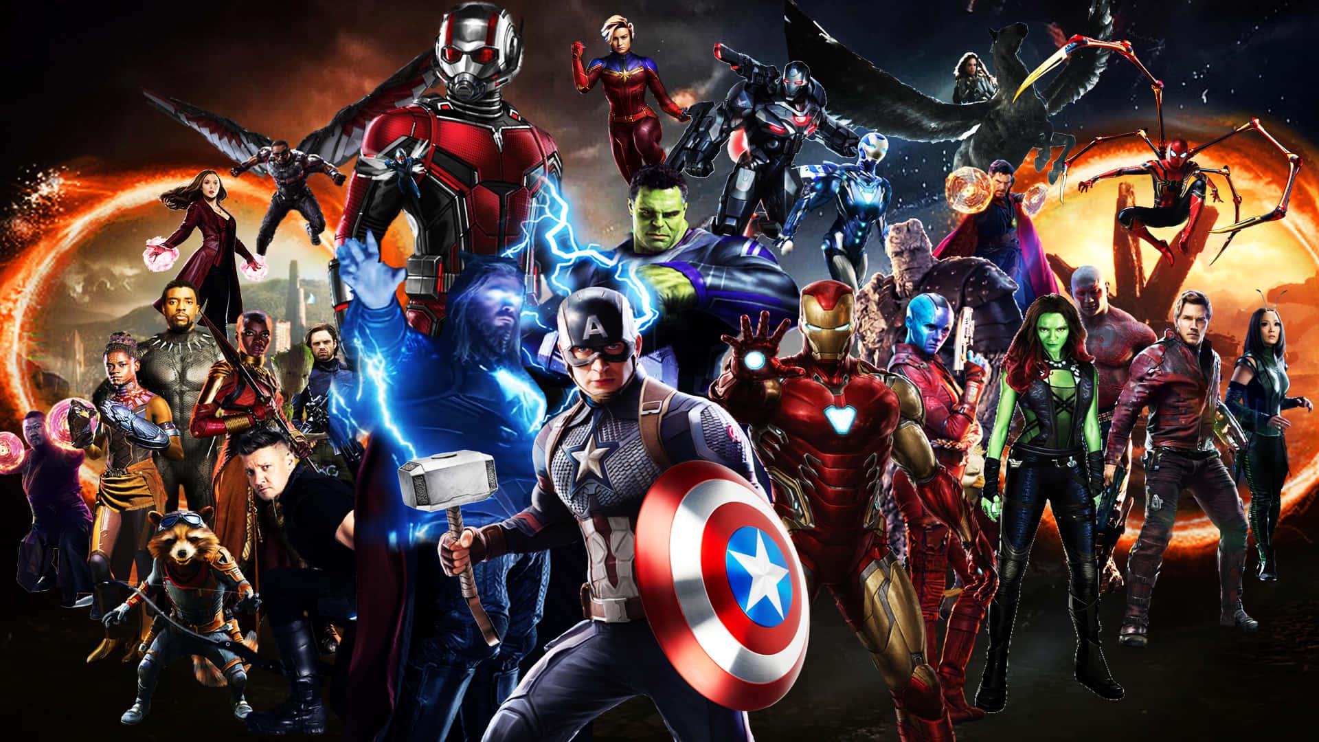 Avengers Unite - The Team That Saved the World — 1920x1080 wallpaper