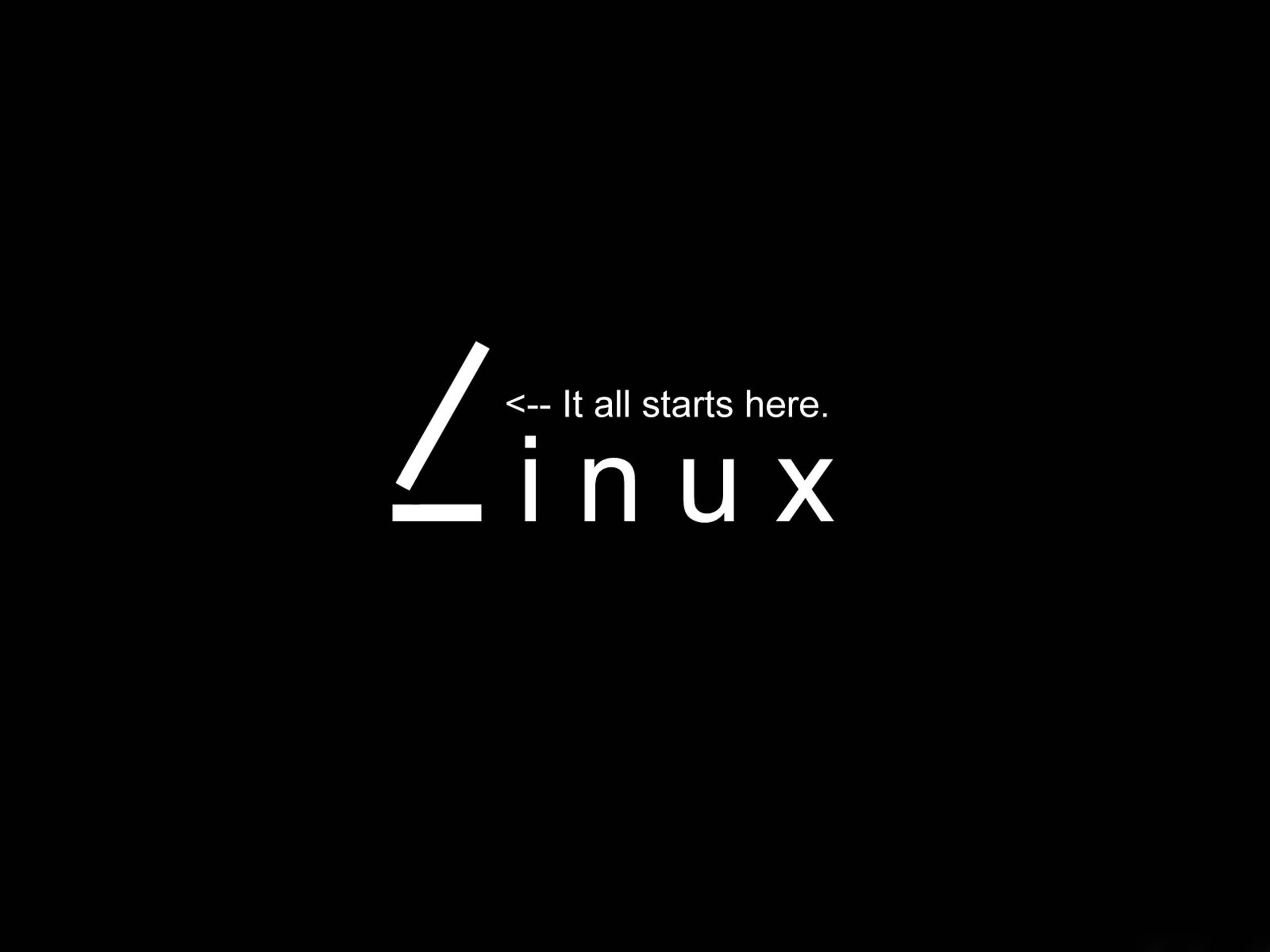 Awesome Beginning Of Linux — 2560x1920 wallpaper