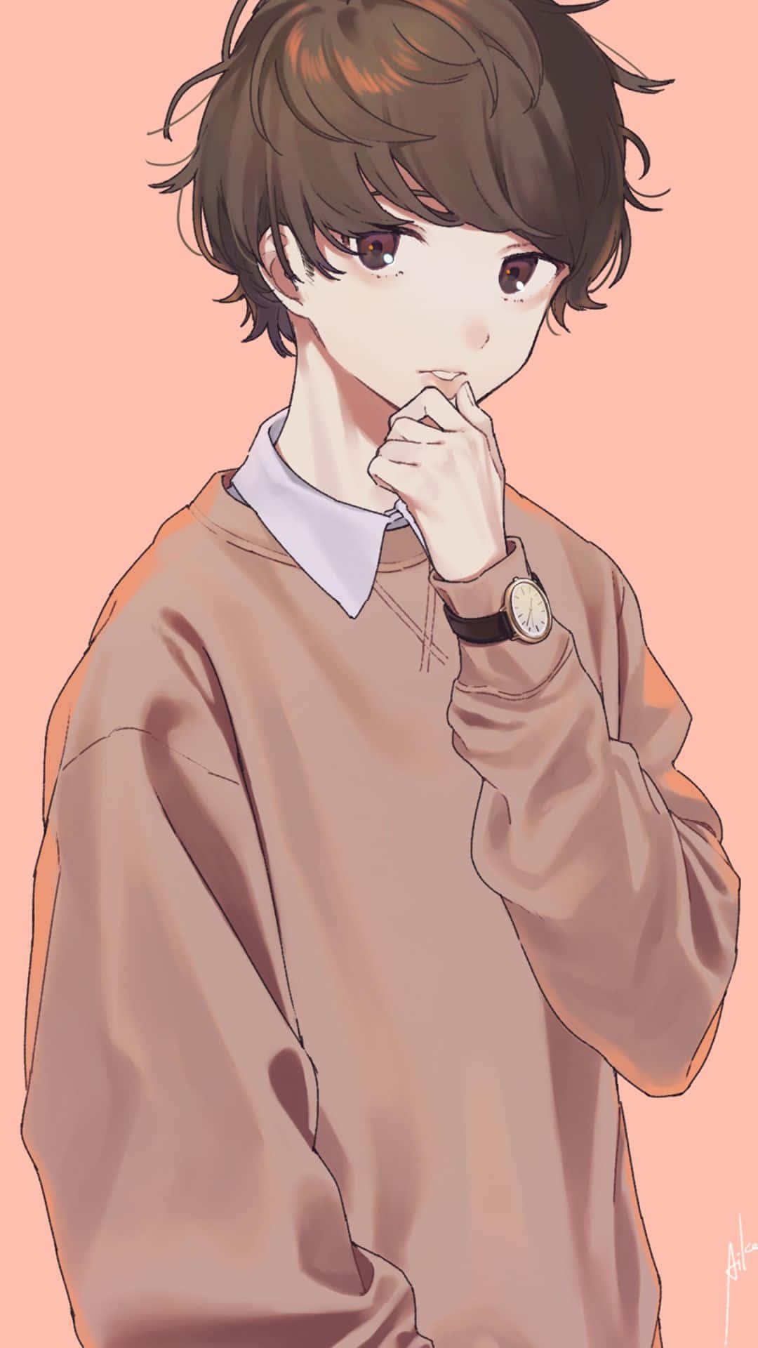 Awww, look at these two adorable anime boys! — 1080x1920 wallpaper
