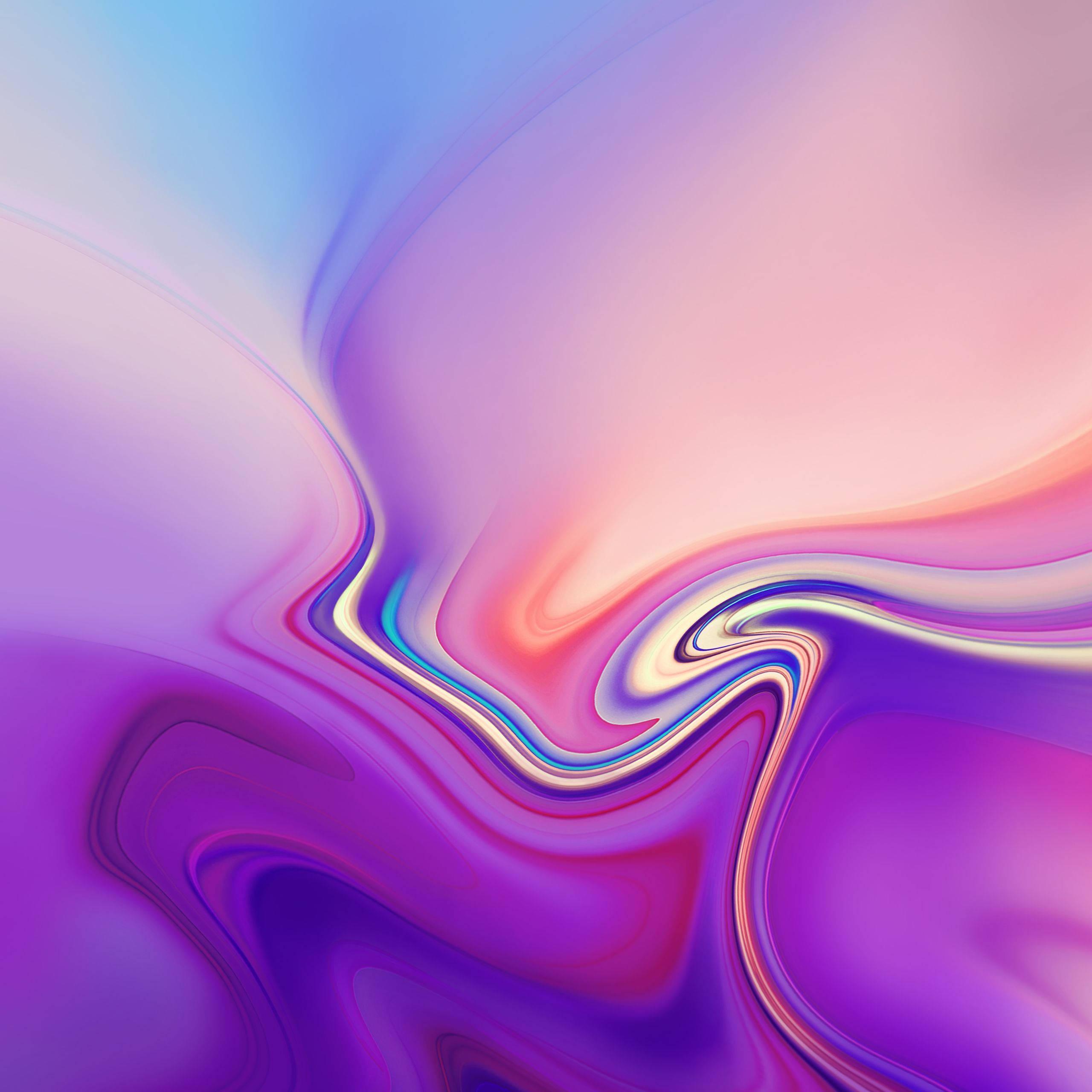 Baby Pink Purple Abstract Samsung — 2560x2560 wallpaper